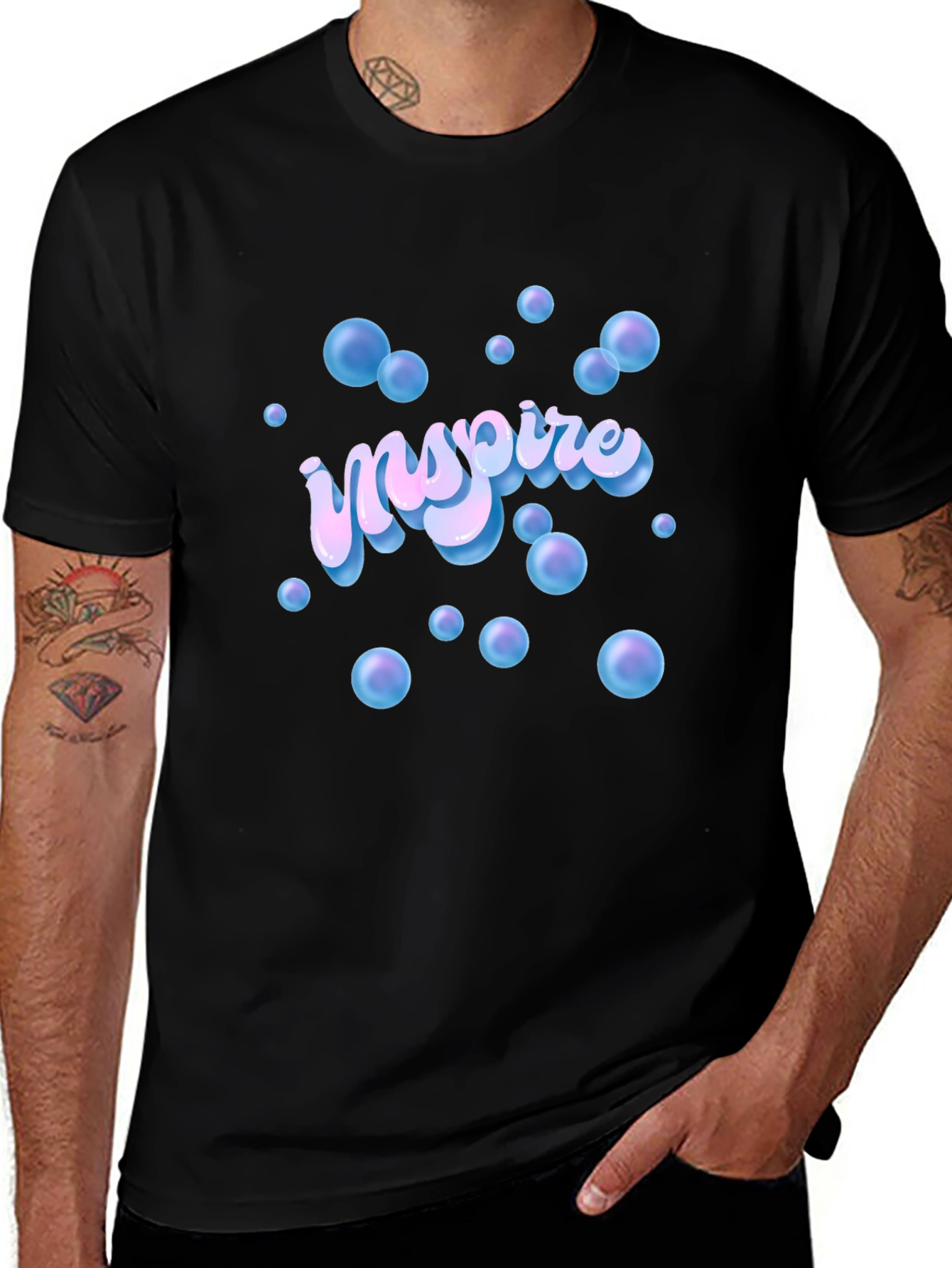 Inspire Bubble Graphic T-Shirt