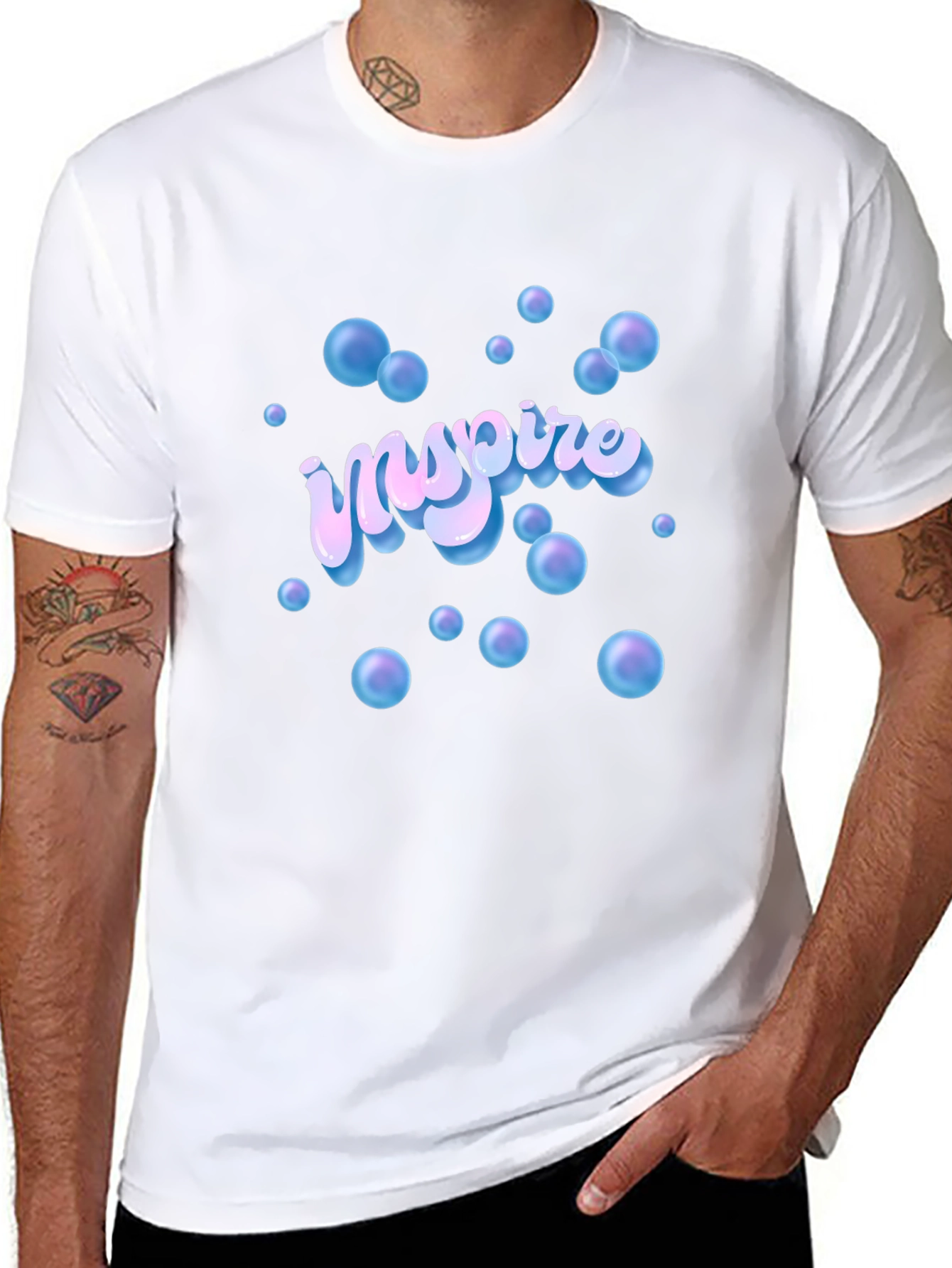 Inspire Bubble Graphic T-Shirt