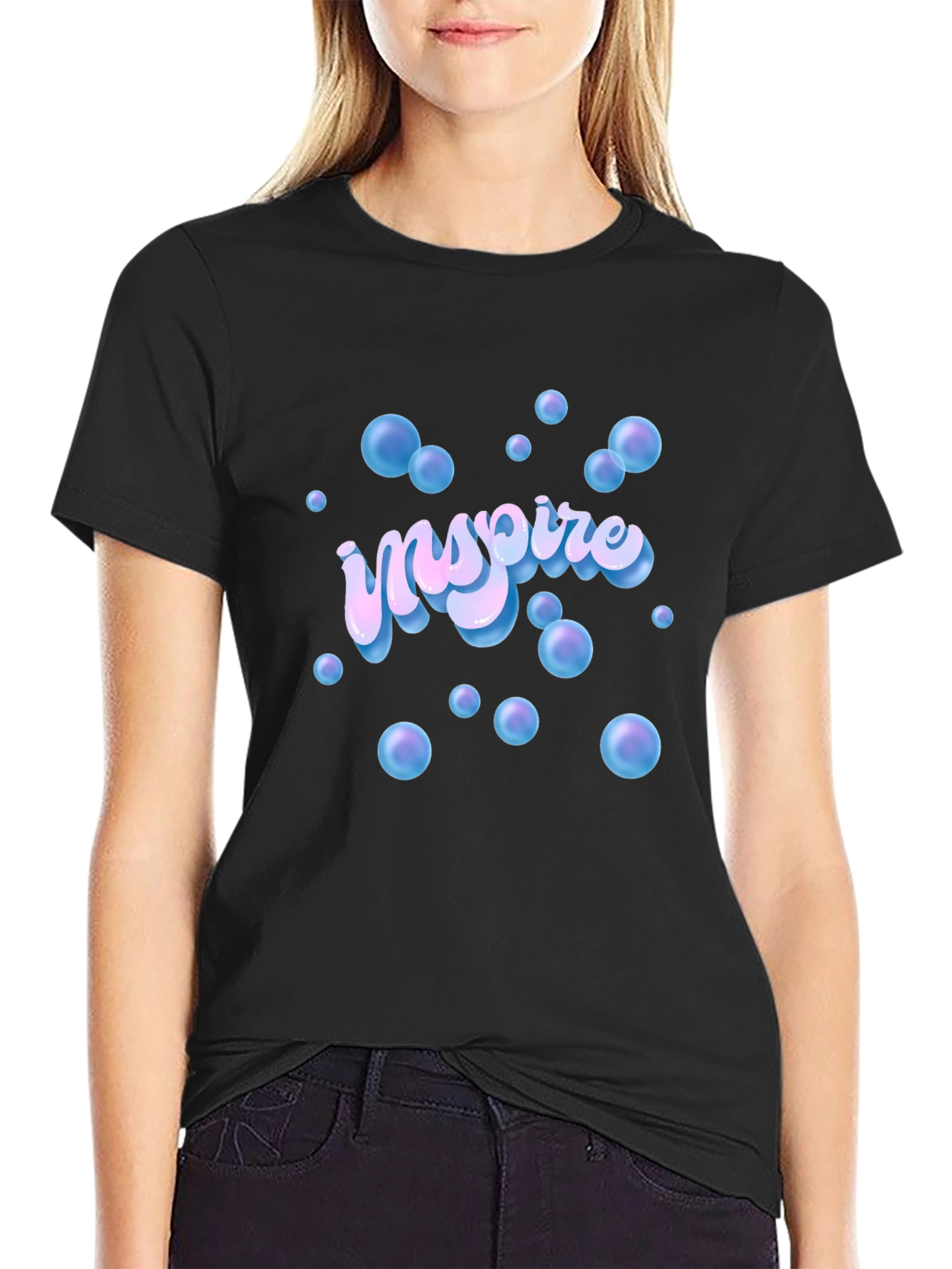 Inspire Bubble Graphic T-Shirt