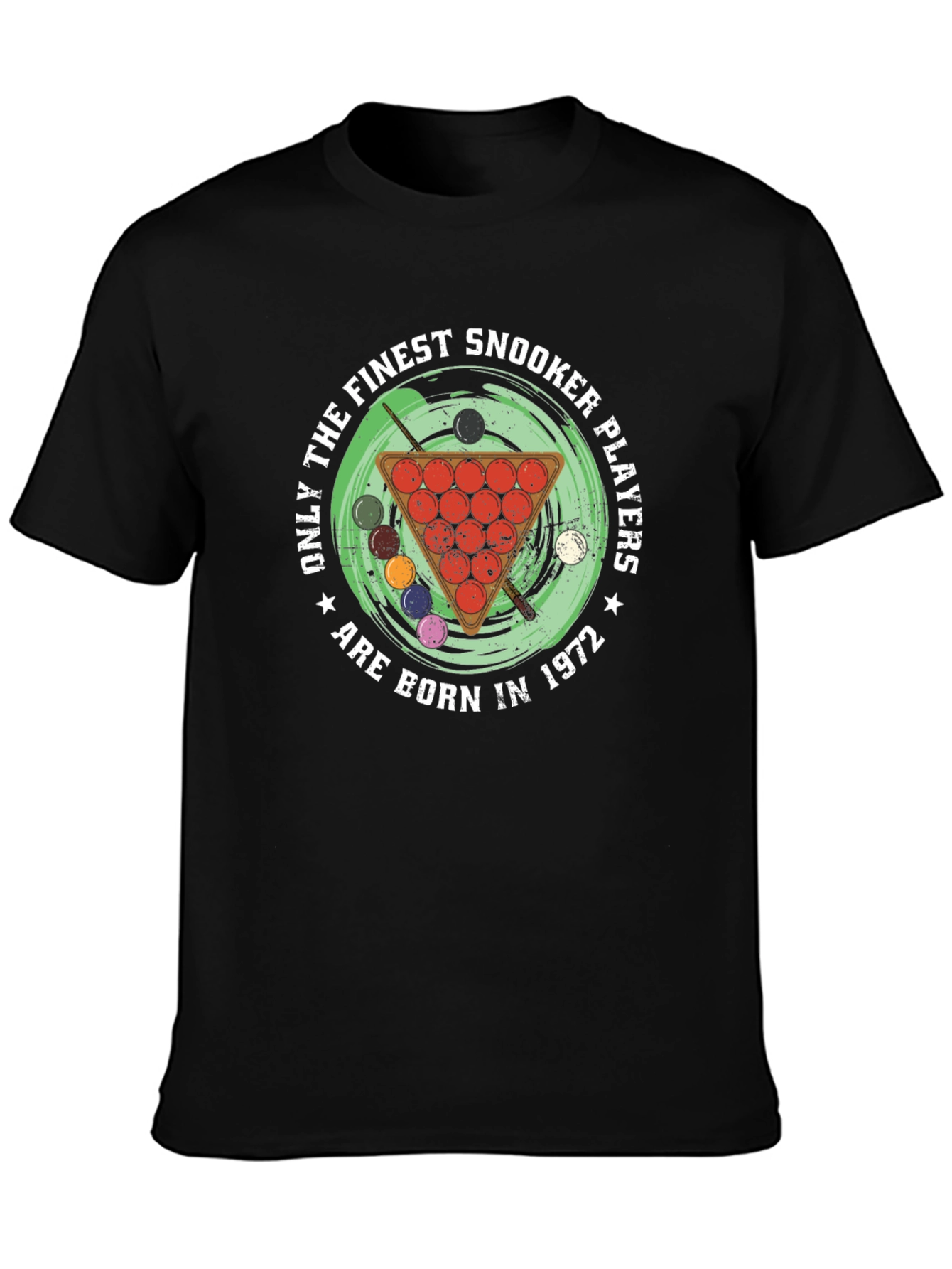 Snooker Player 1972 Birthday T-Shirt