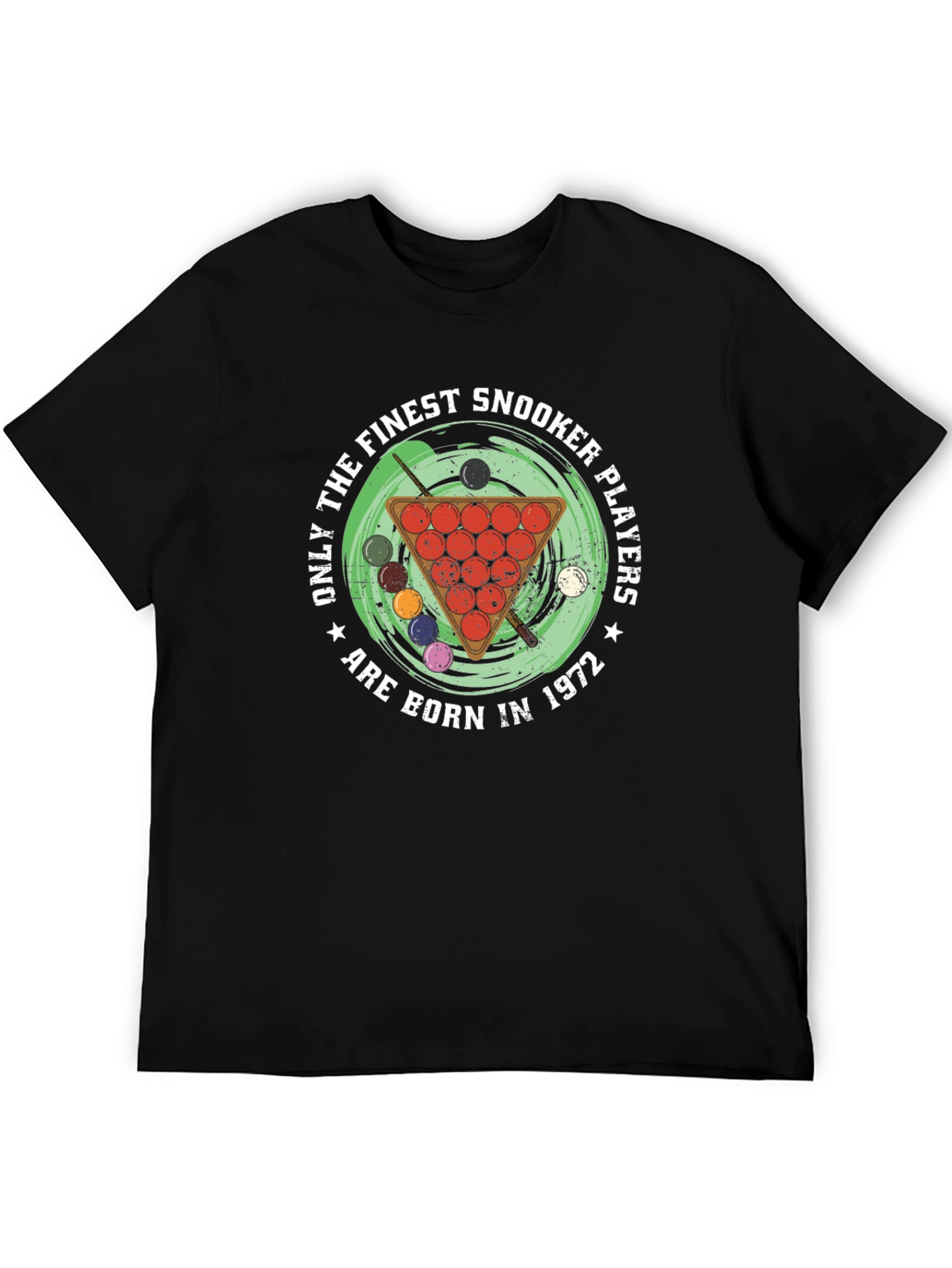 Snooker Player 1972 Birthday T-Shirt