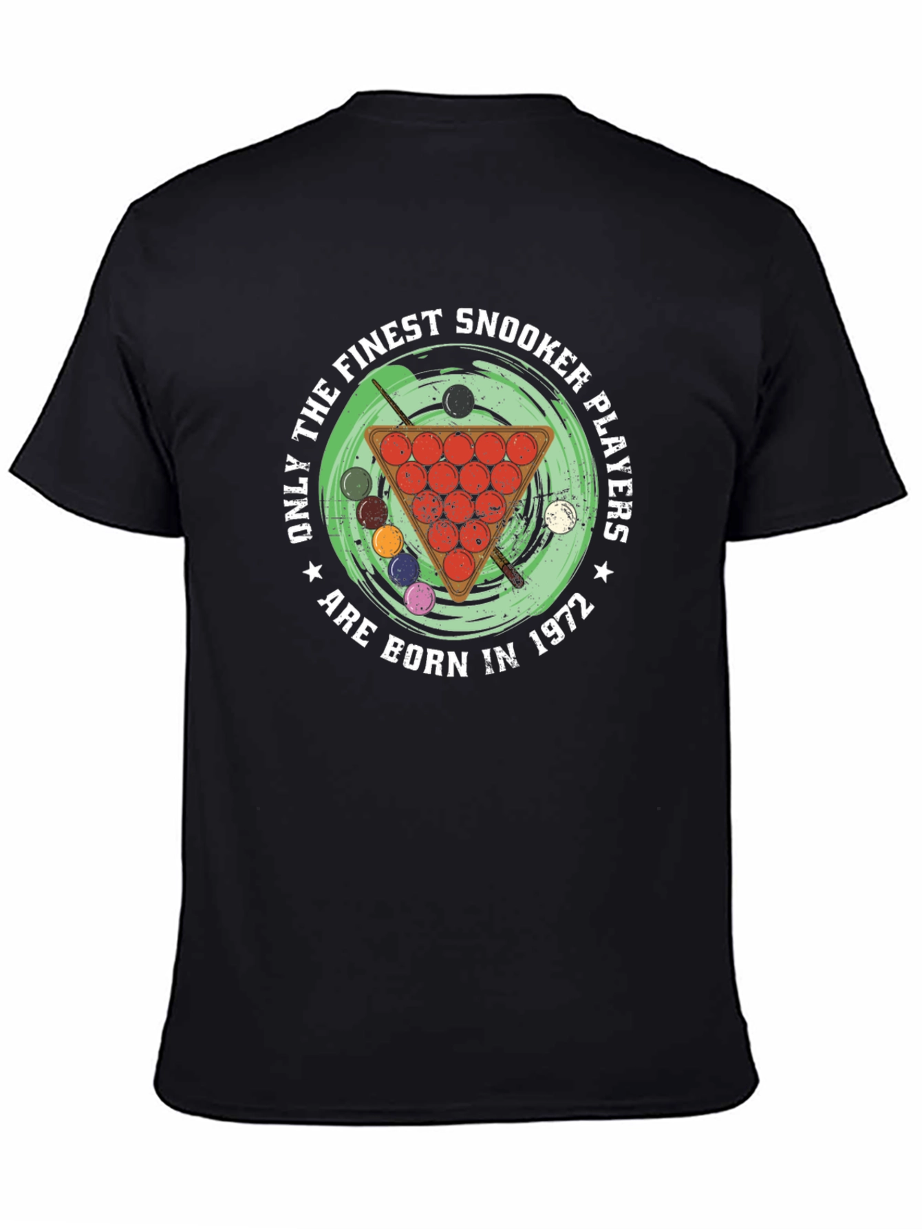Snooker Player 1972 Birthday T-Shirt
