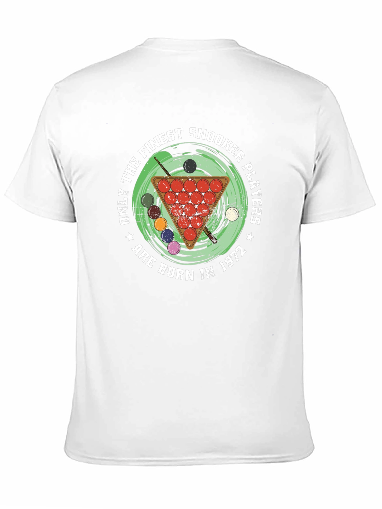 Snooker Player 1972 Birthday T-Shirt