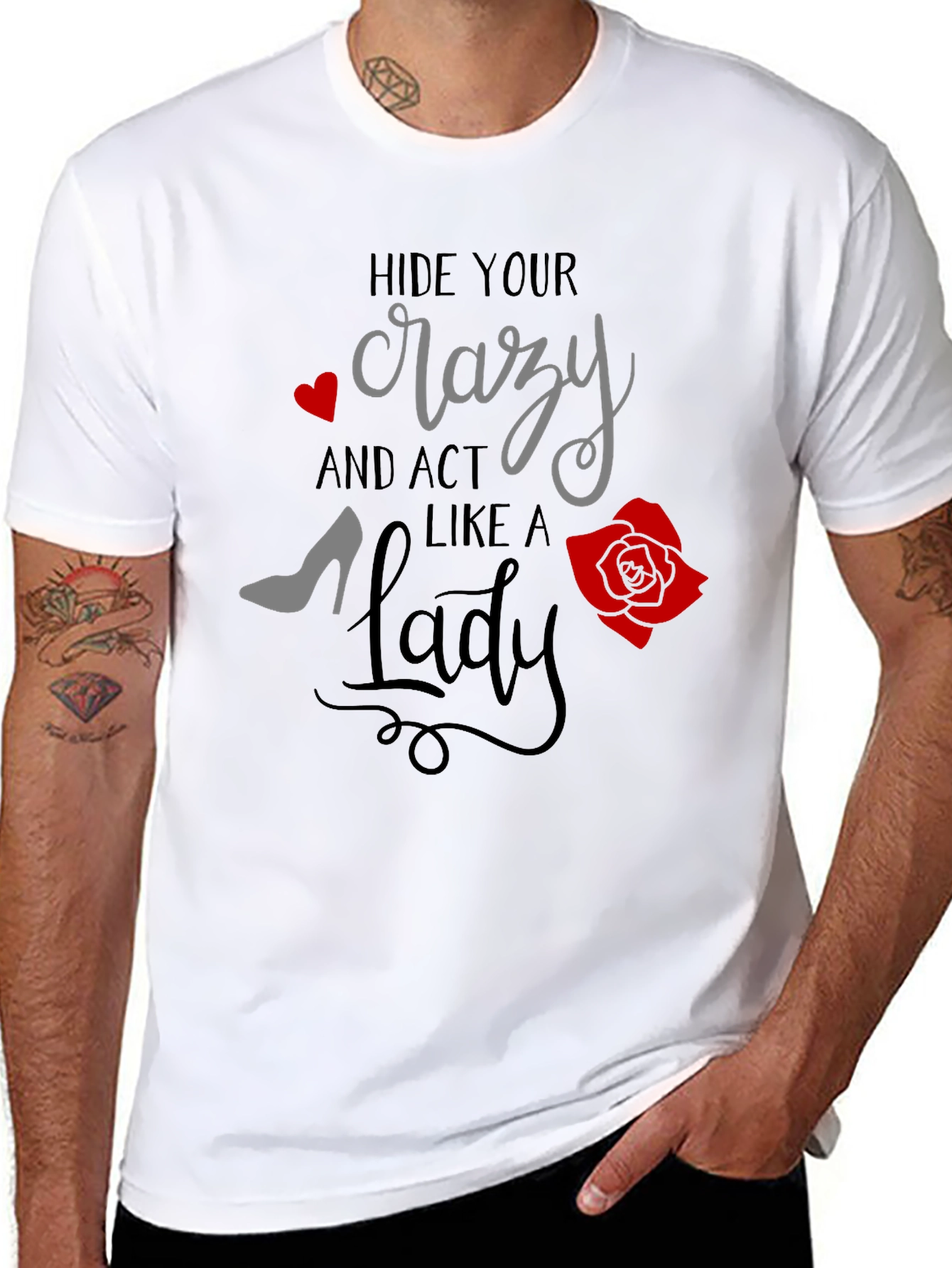 Hide Your Crazy Graphic Tee