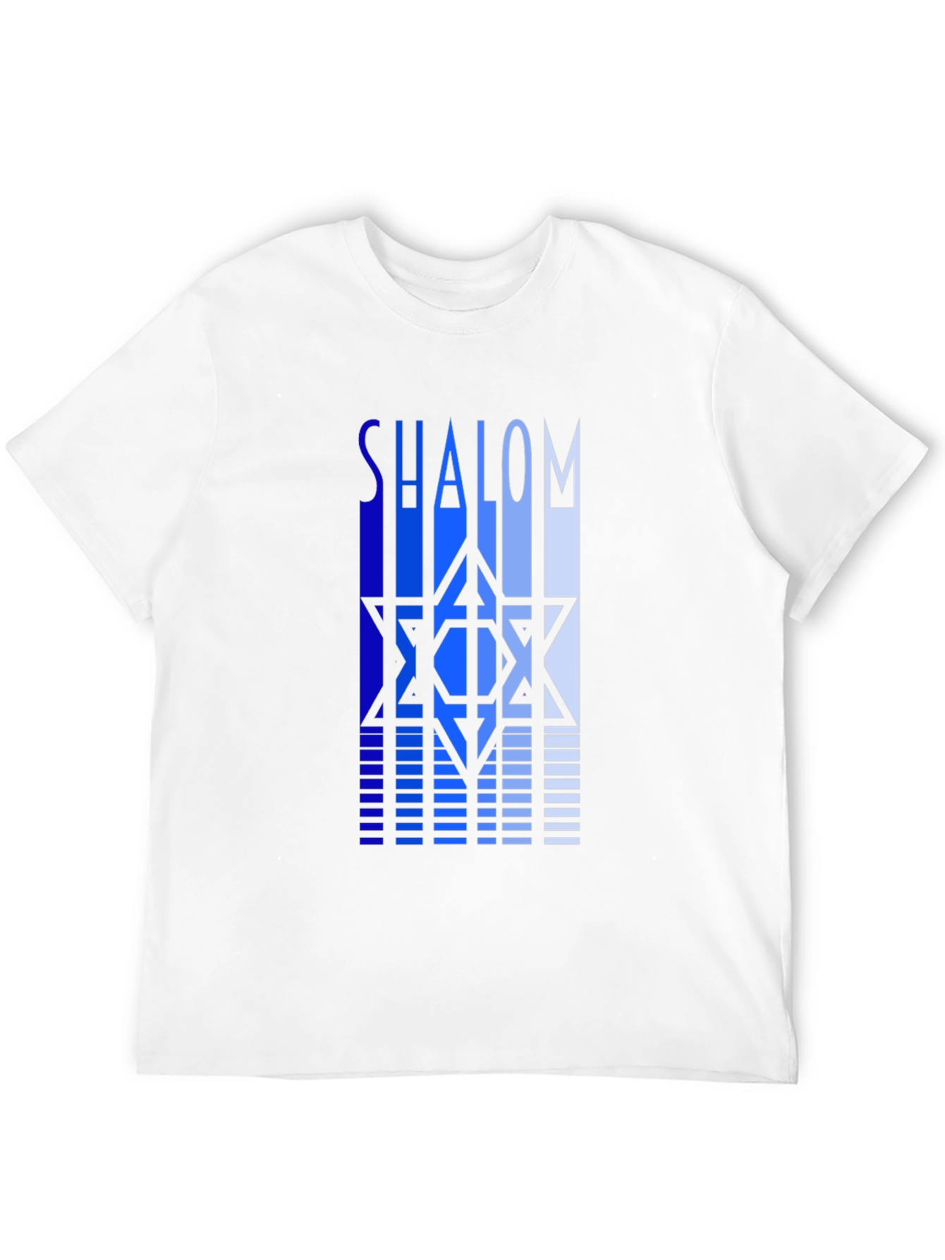 Shalom Star Graphic Tee - Stylish Black T-Shirt