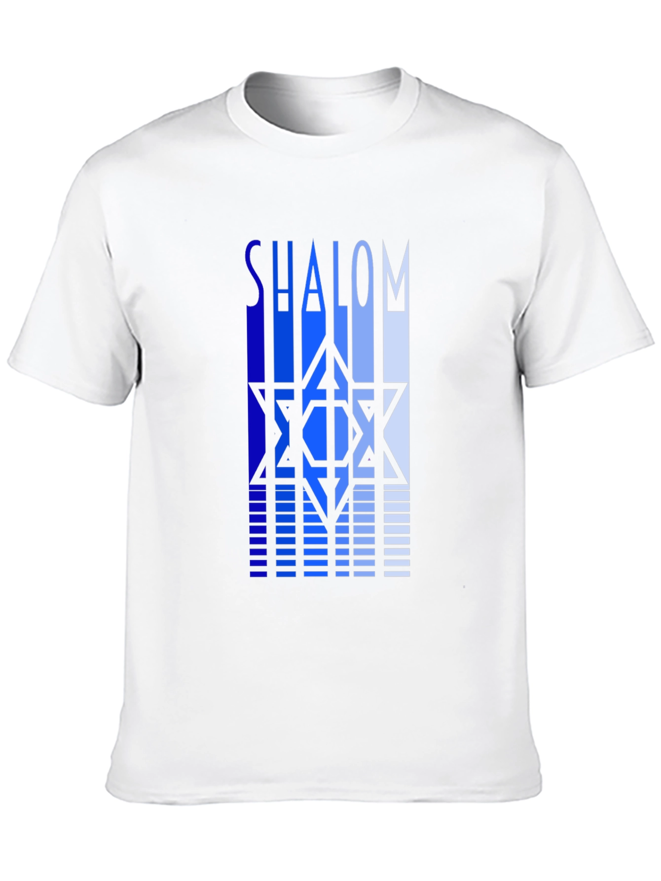 Shalom Star Graphic Tee - Stylish Black T-Shirt