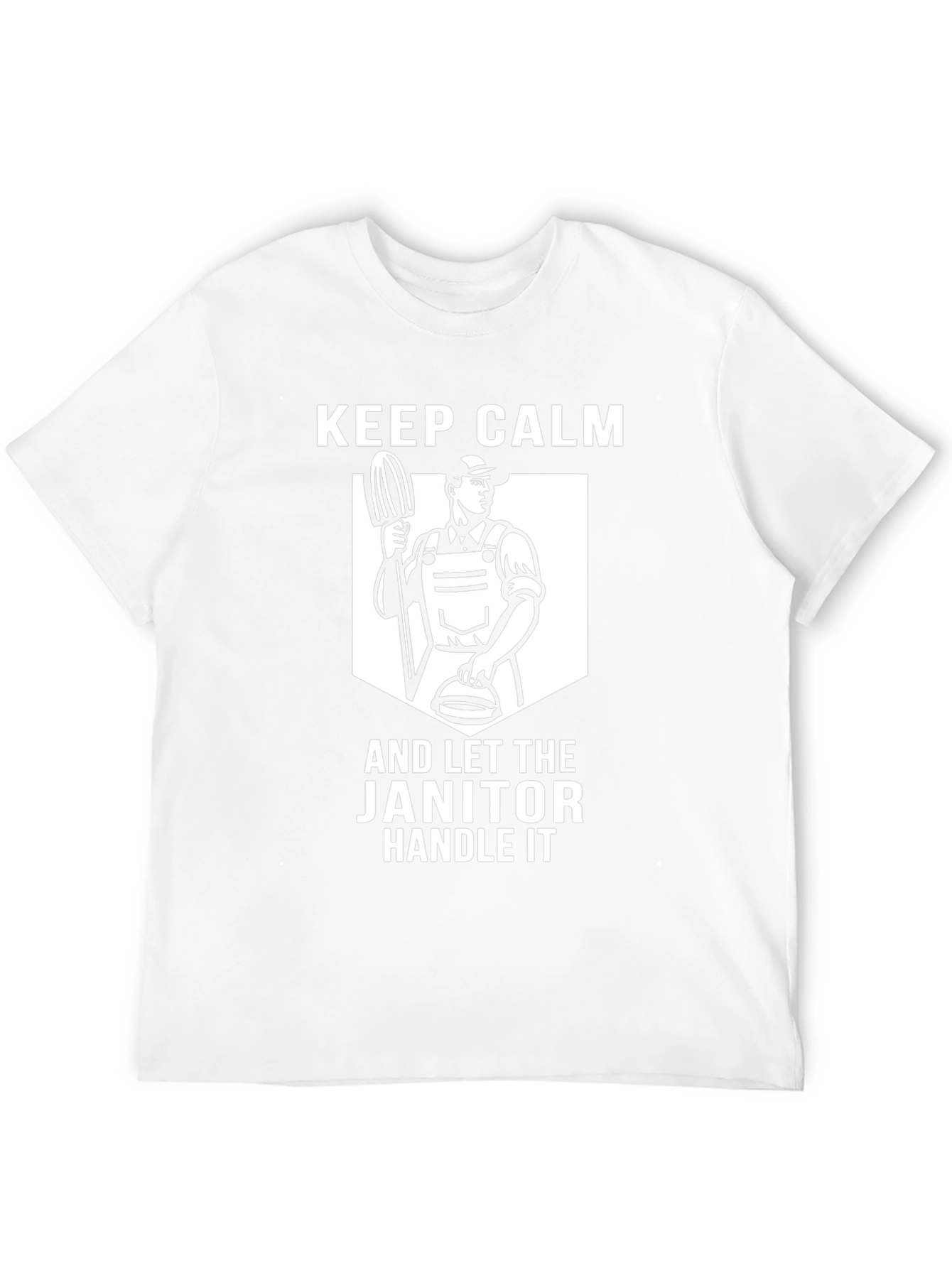 Keep Calm Janitor T-Shirt