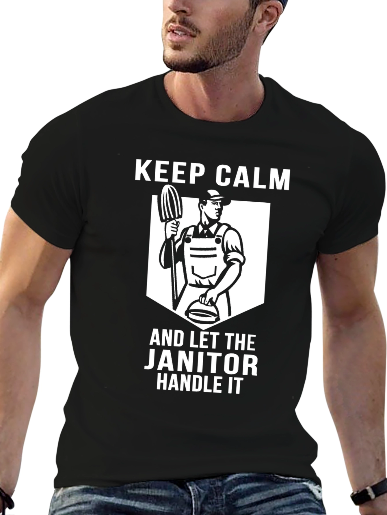 Keep Calm Janitor T-Shirt