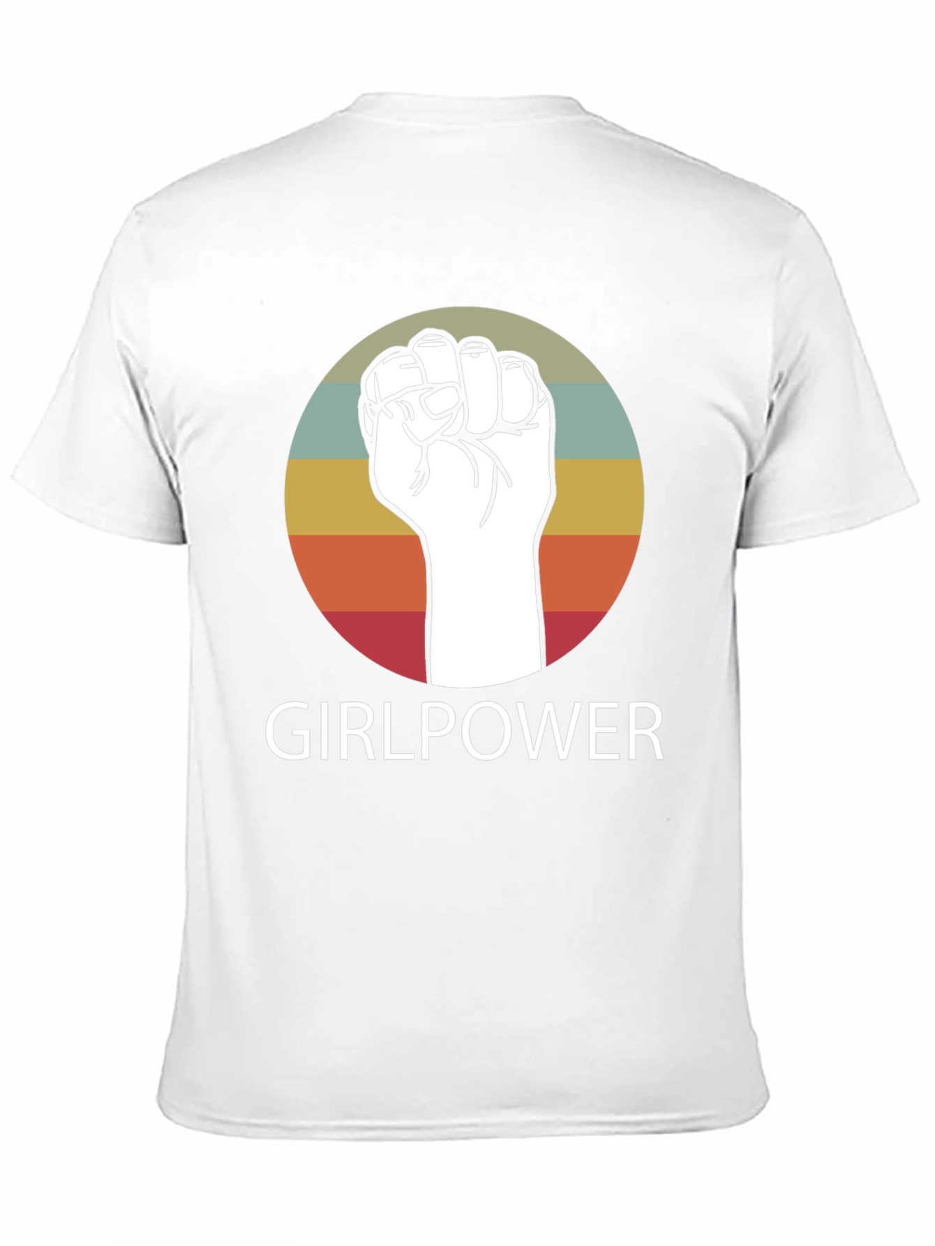 Girlpower Fist Graphic Tee - Empowering Womens T-Shirt