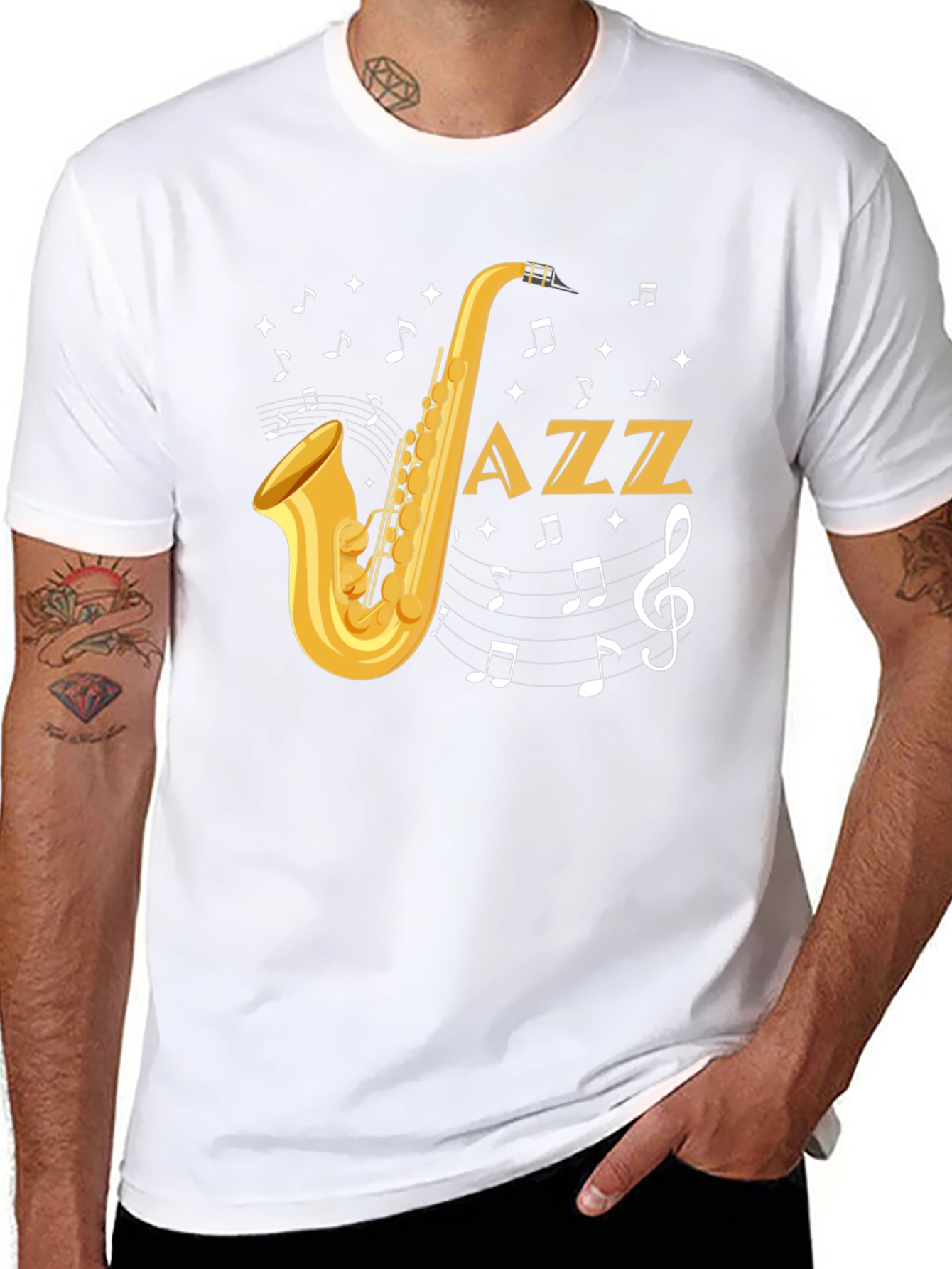 Jazz Saxophone Music T-Shirt
