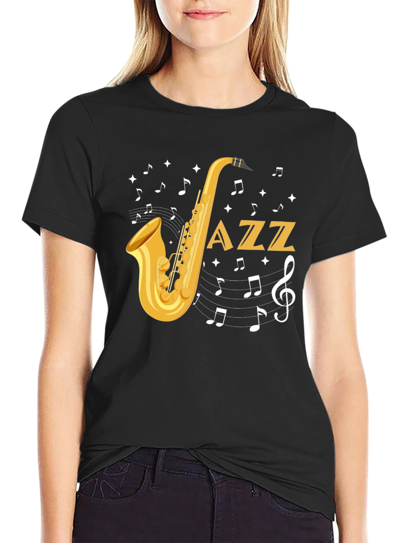 Jazz Saxophone Music T-Shirt