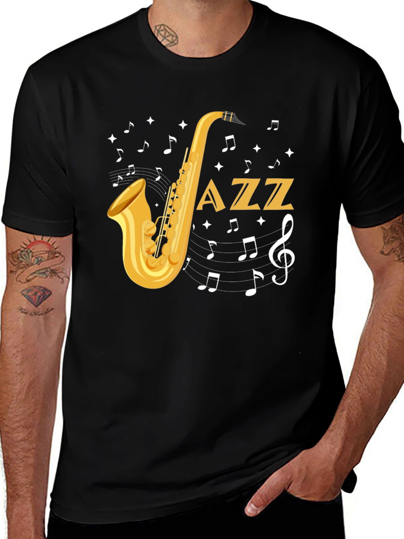 Jazz Saxophone Music T-Shirt