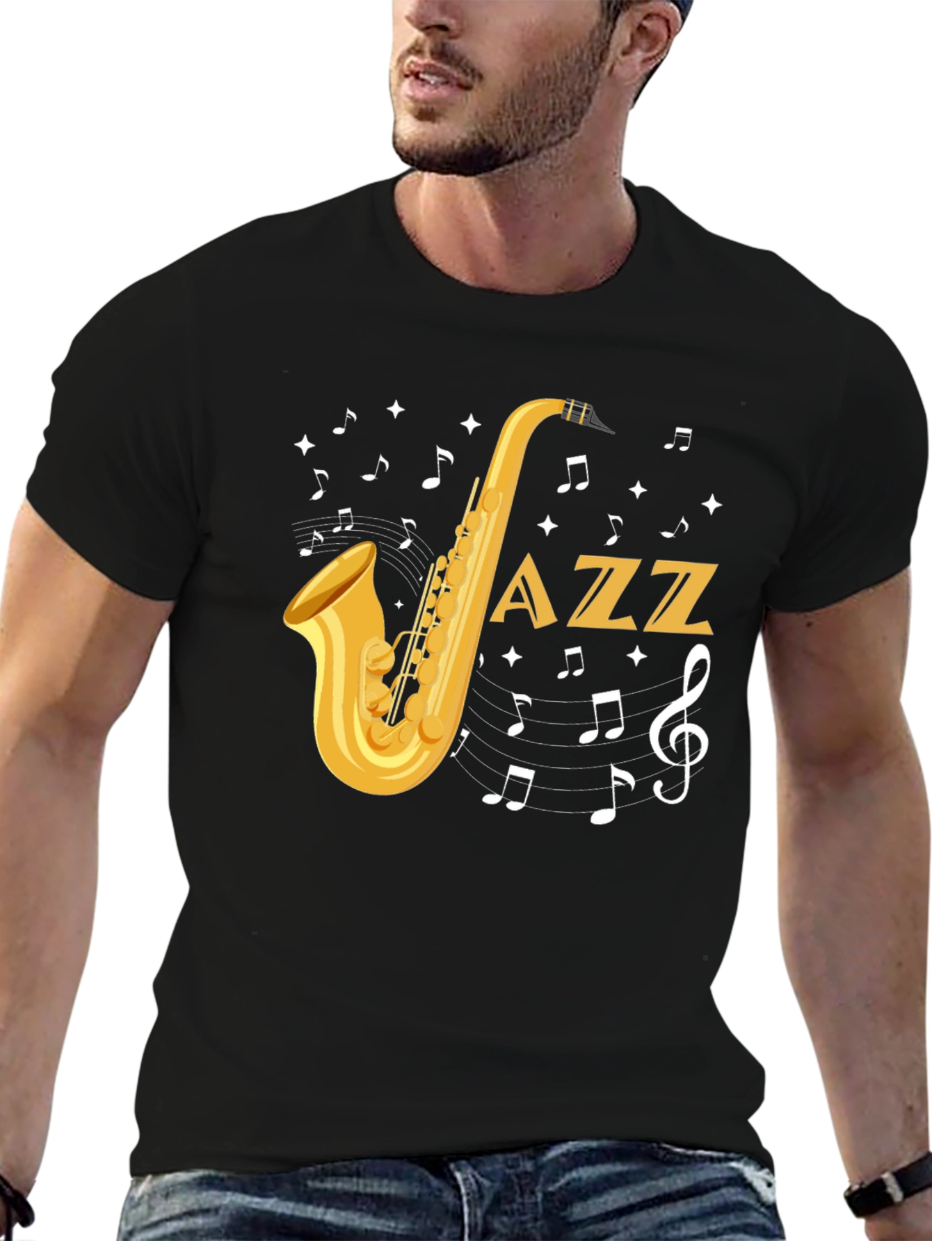 Jazz Saxophone Music T-Shirt