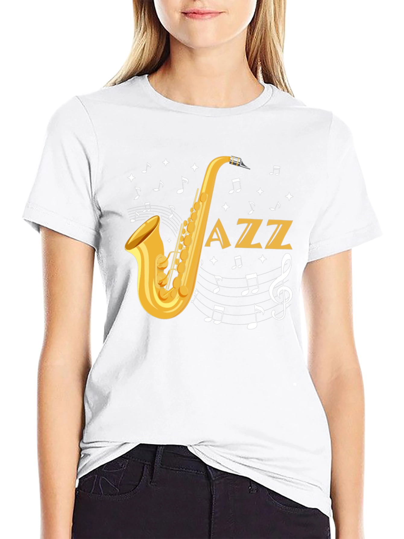 Jazz Saxophone Music T-Shirt