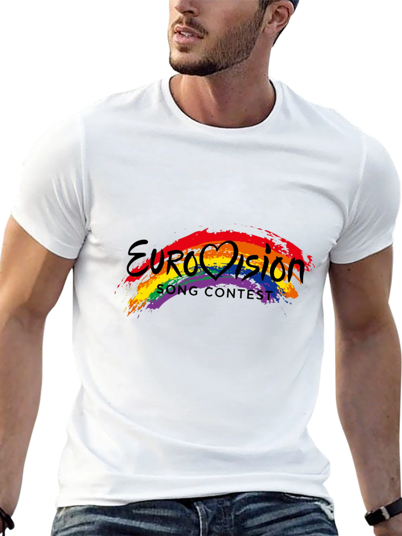 Eurovision Rainbow T-Shirt - Song Contest Fan Apparel