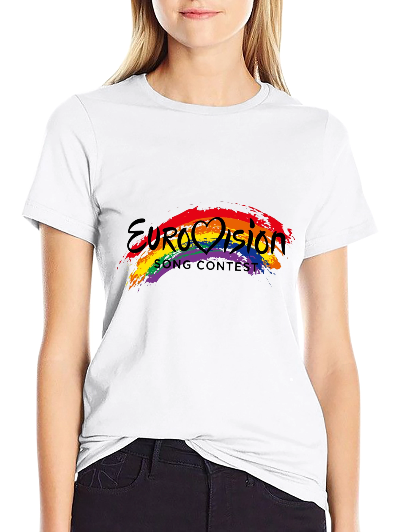 Eurovision Rainbow T-Shirt - Song Contest Fan Apparel