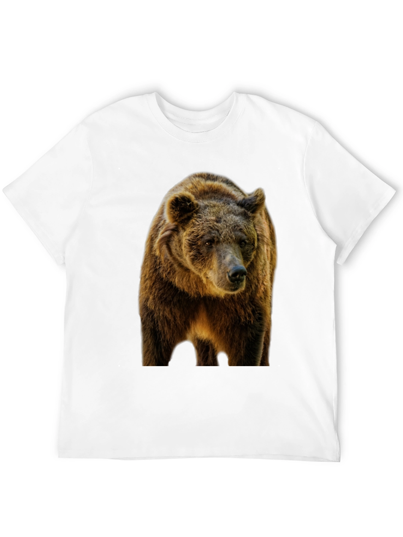 Bear Graphic Black T-Shirt