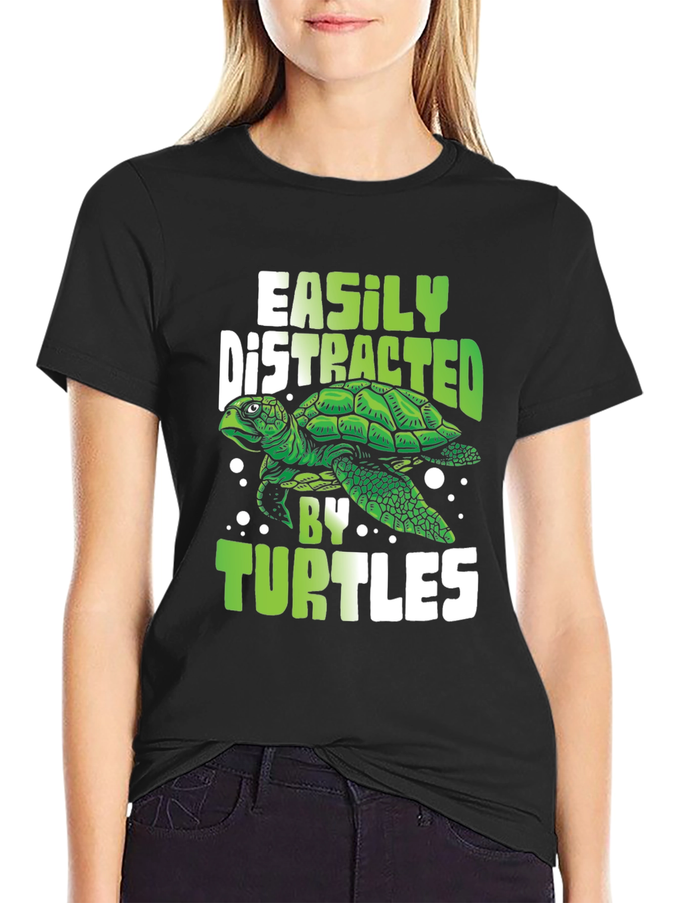 Easily Distracted By Turtles T-Shirt