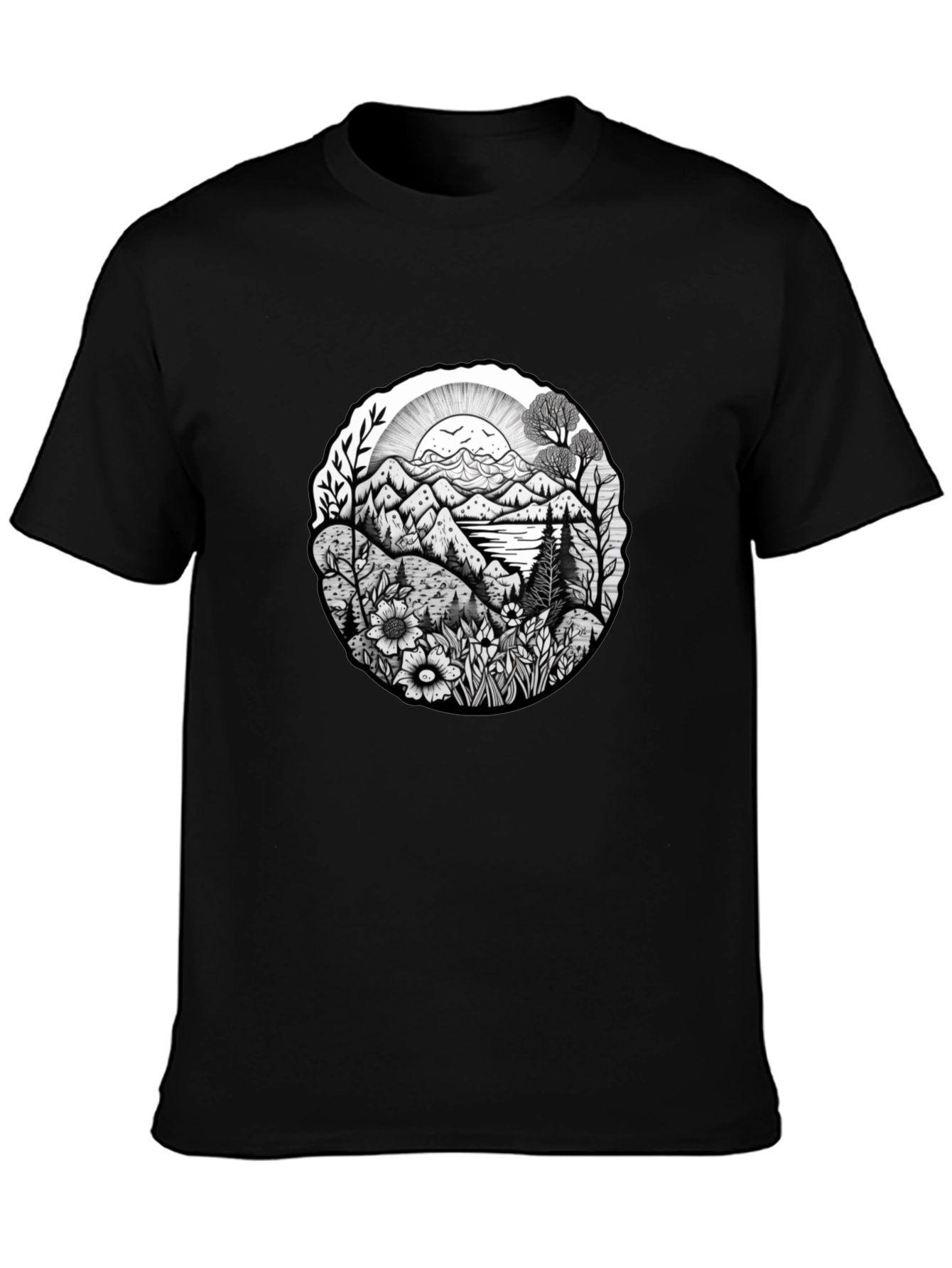 Nature Scene Graphic Tee