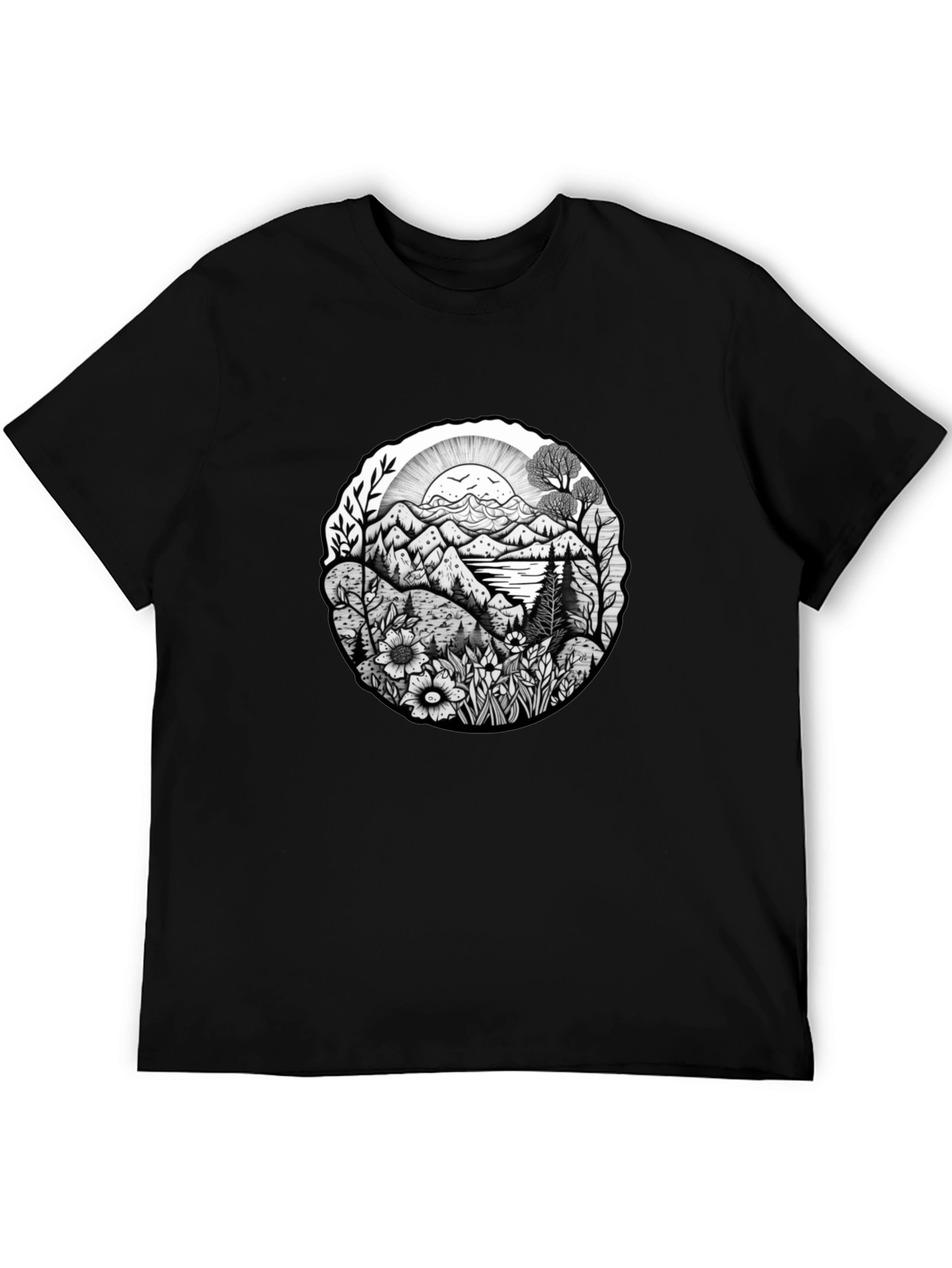 Nature Scene Graphic Tee