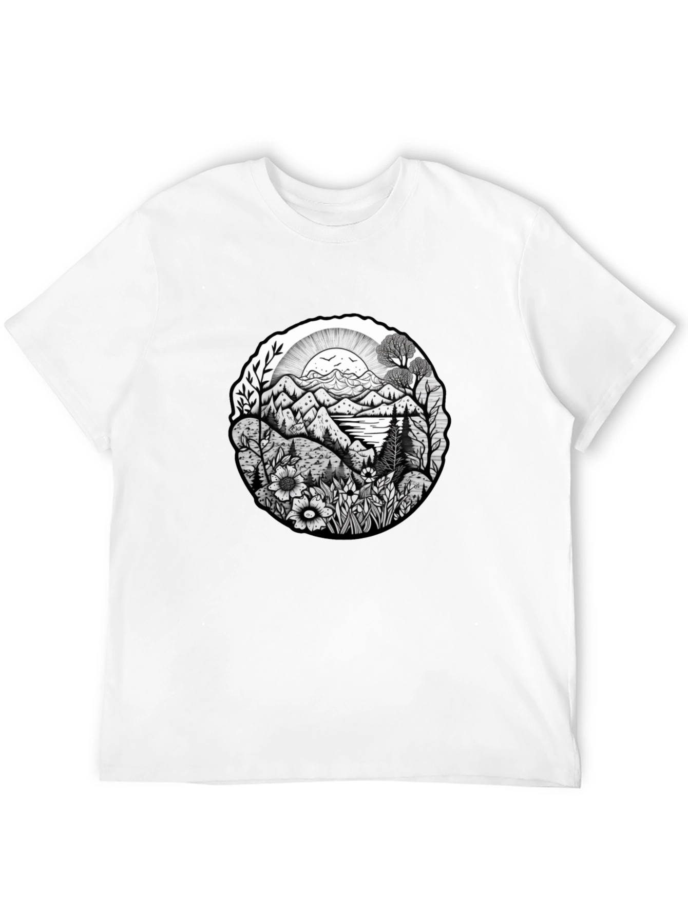 Nature Scene Graphic Tee