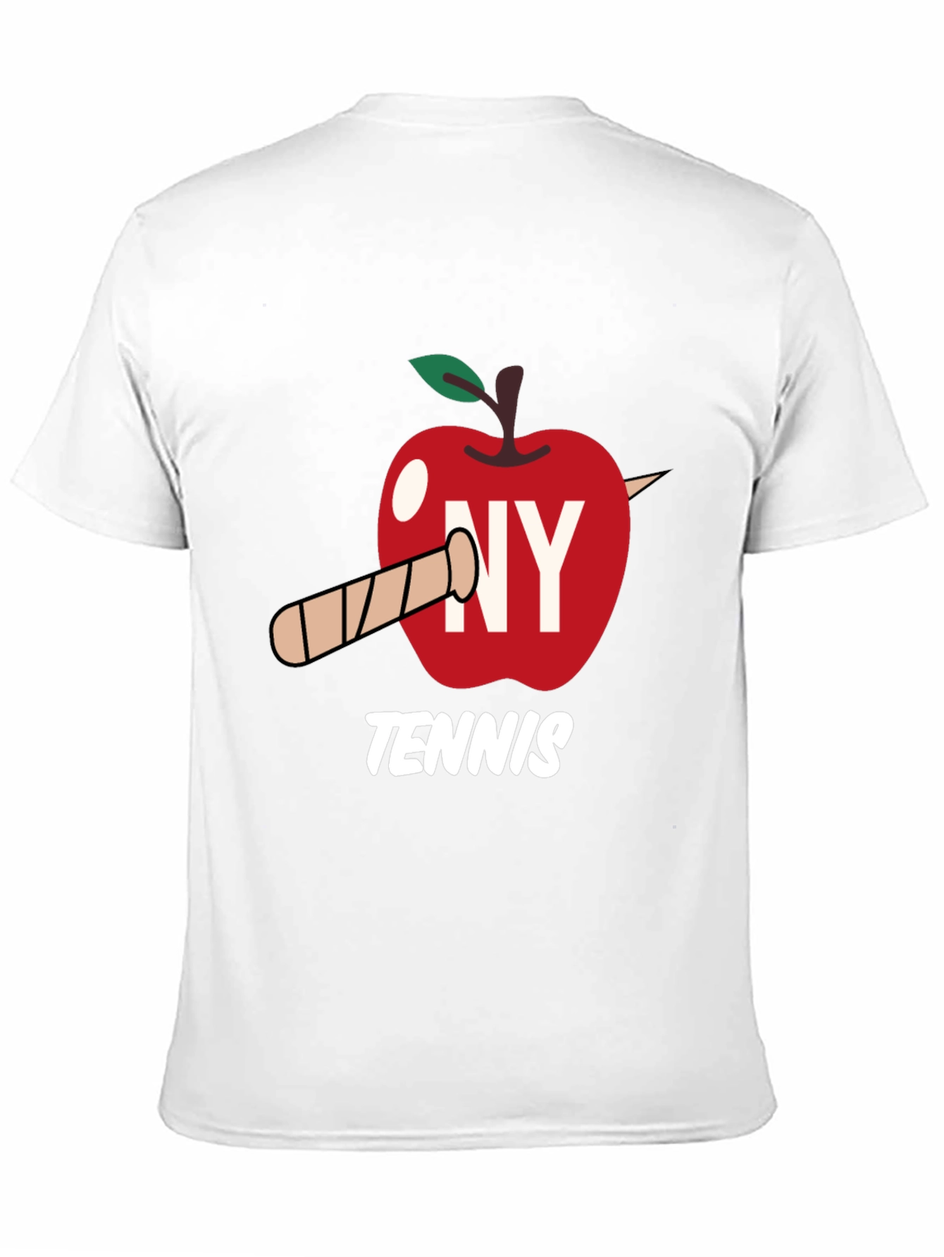NY Tennis Graphic Tee - Big Apple Love