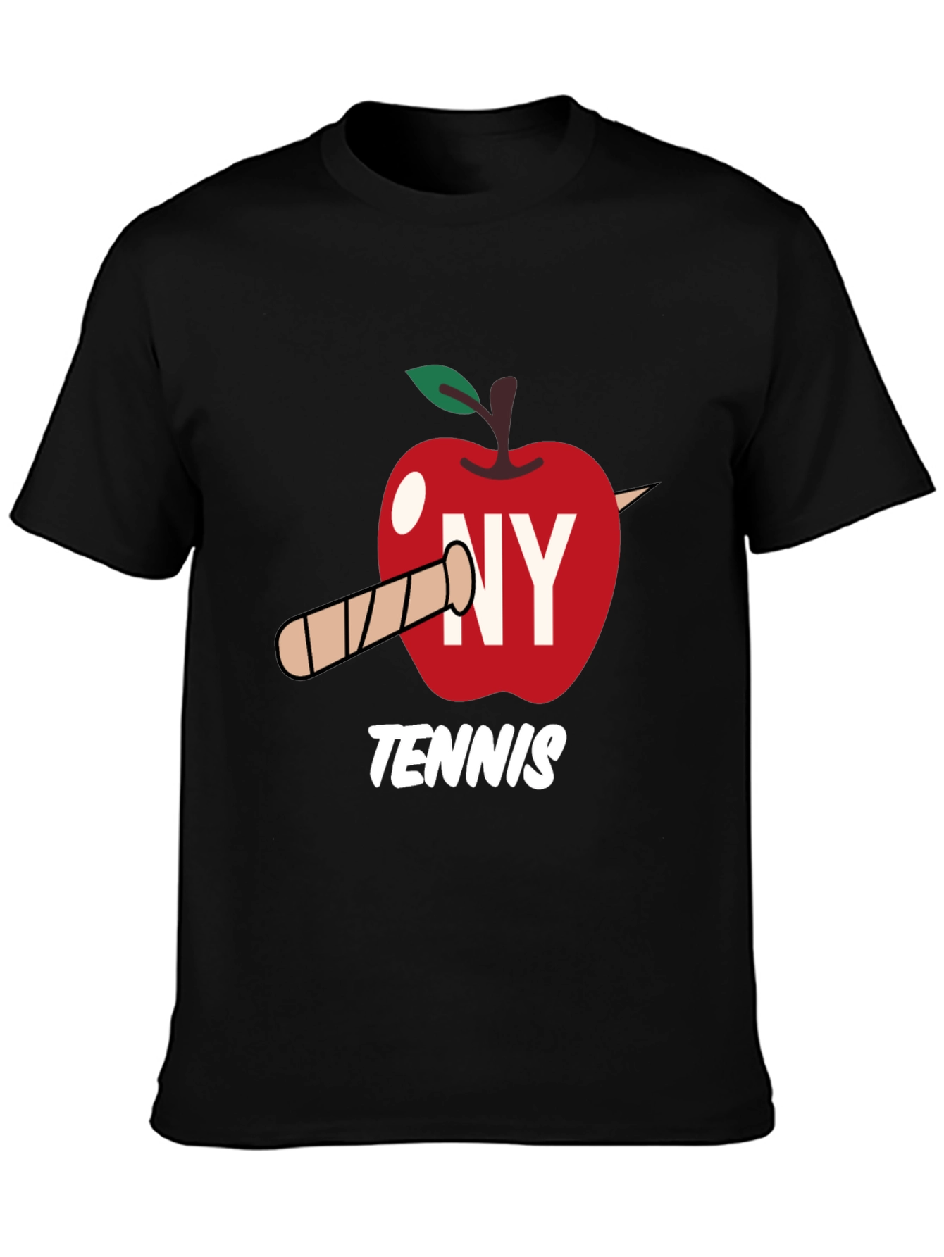 NY Tennis Graphic Tee - Big Apple Love