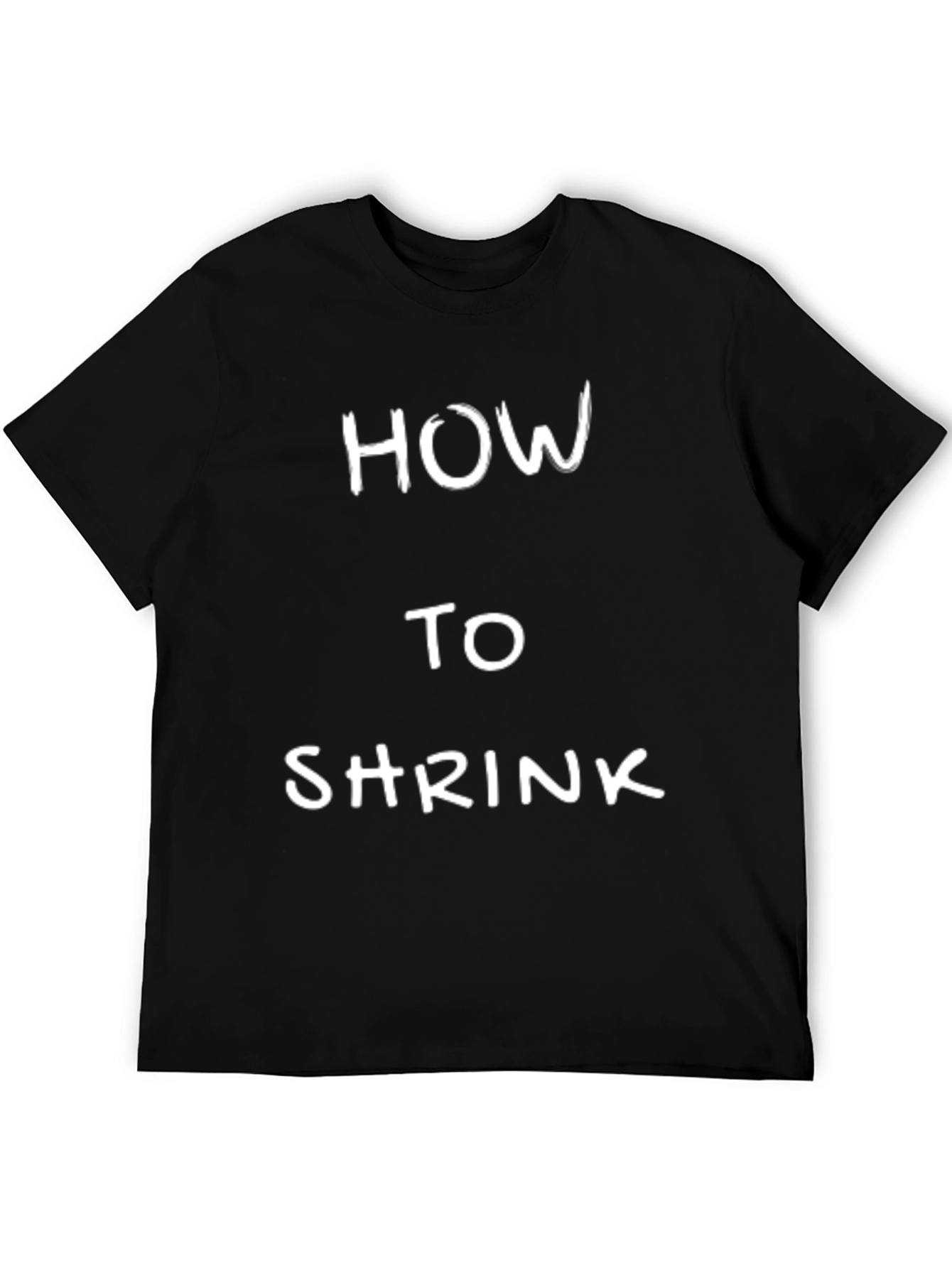 How to Shrink Black Cotton Tee