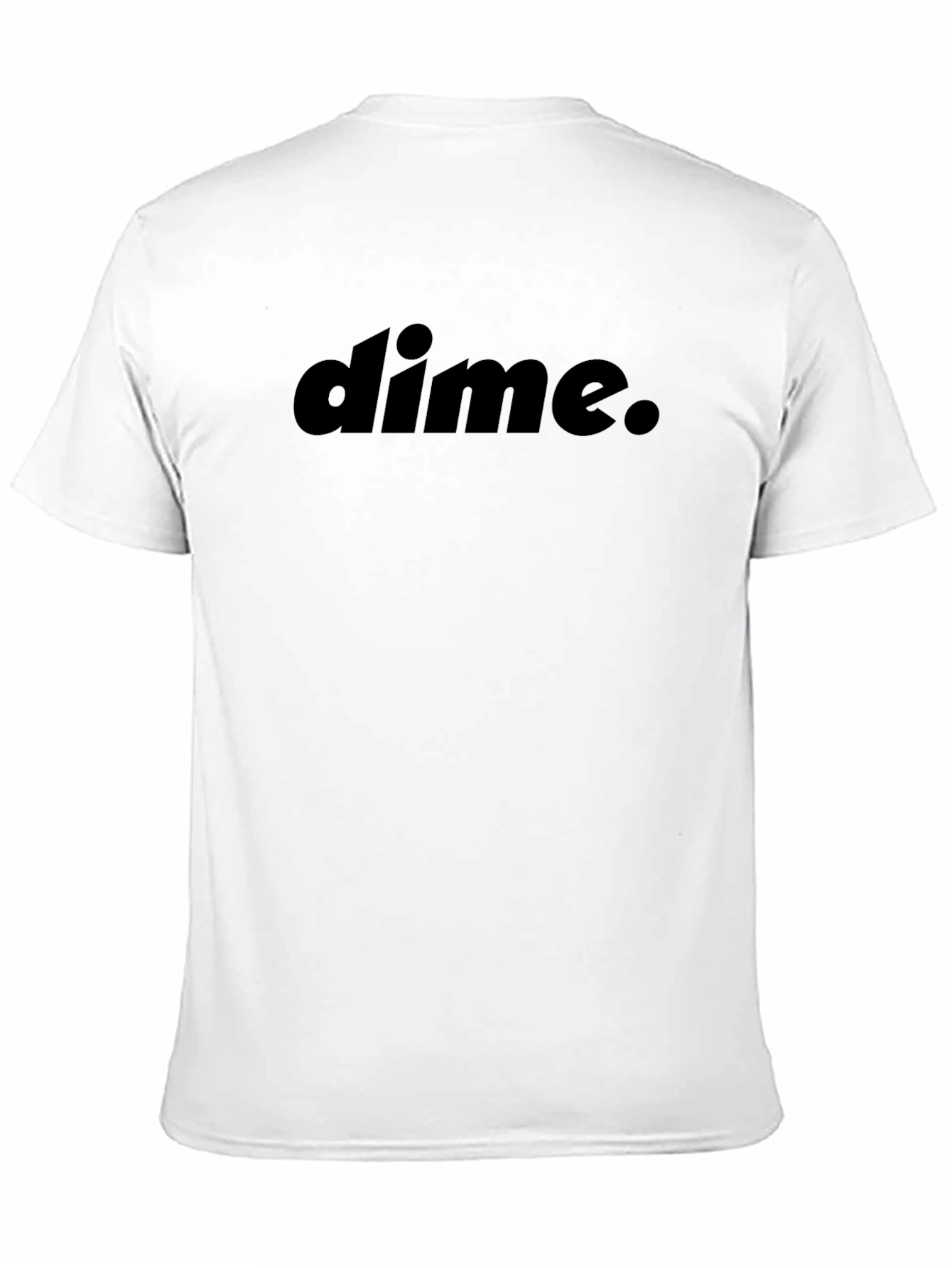 Dime. Black T-Shirt Casual Style