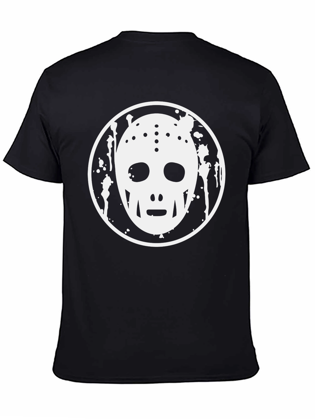 Hockey Mask T-Shirt - Black Graphic Tee