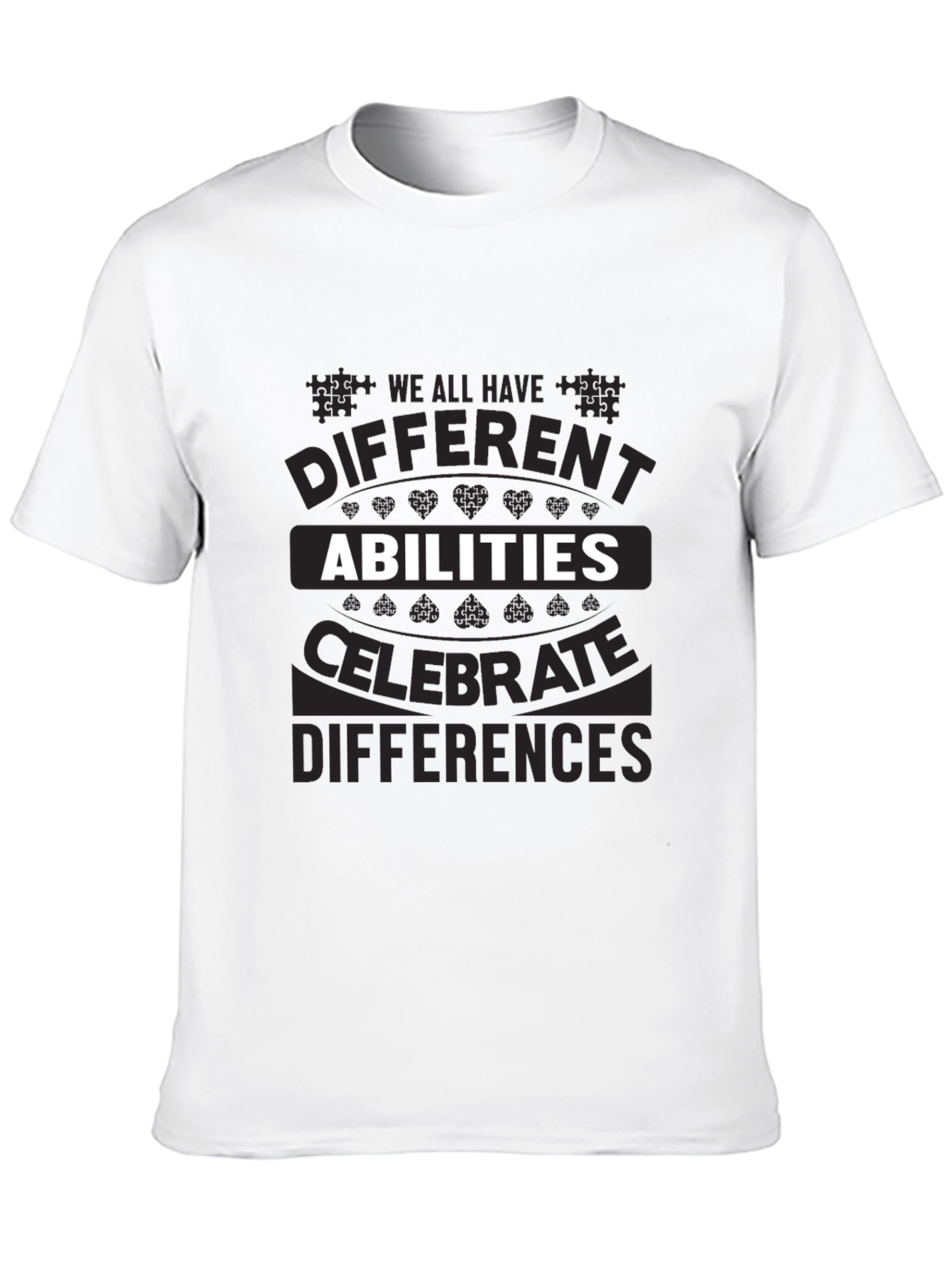 Abilities Celebrate Differences Graphic T-Shirt