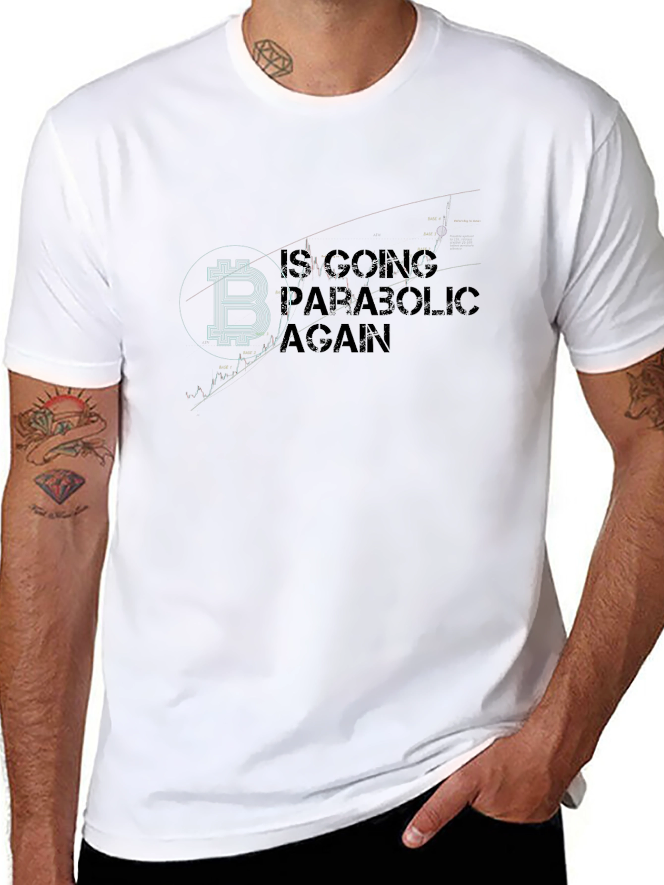 Bitcoin Going Parabolic Again Graphic Tee
