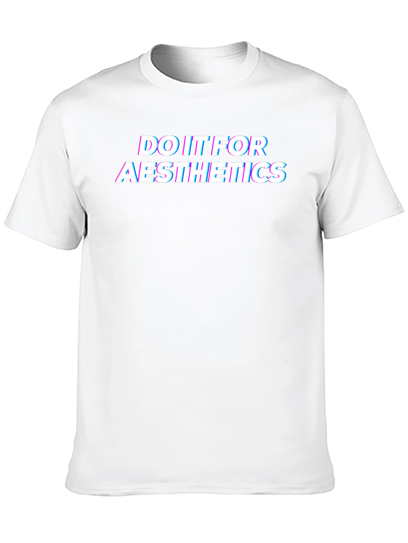 Aesthetic Statement Tee - Black Cotton Graphic T-Shirt