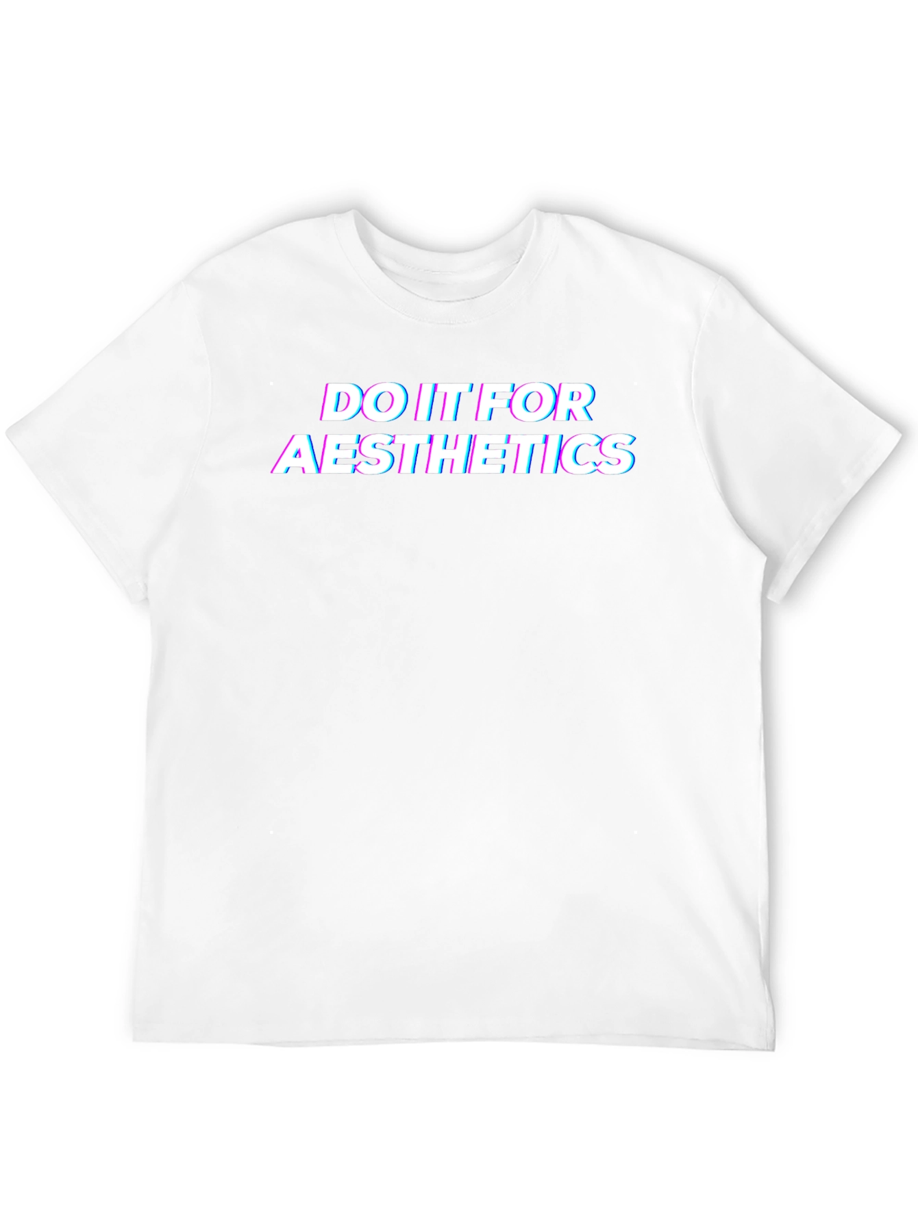 Aesthetic Statement Tee - Black Cotton Graphic T-Shirt