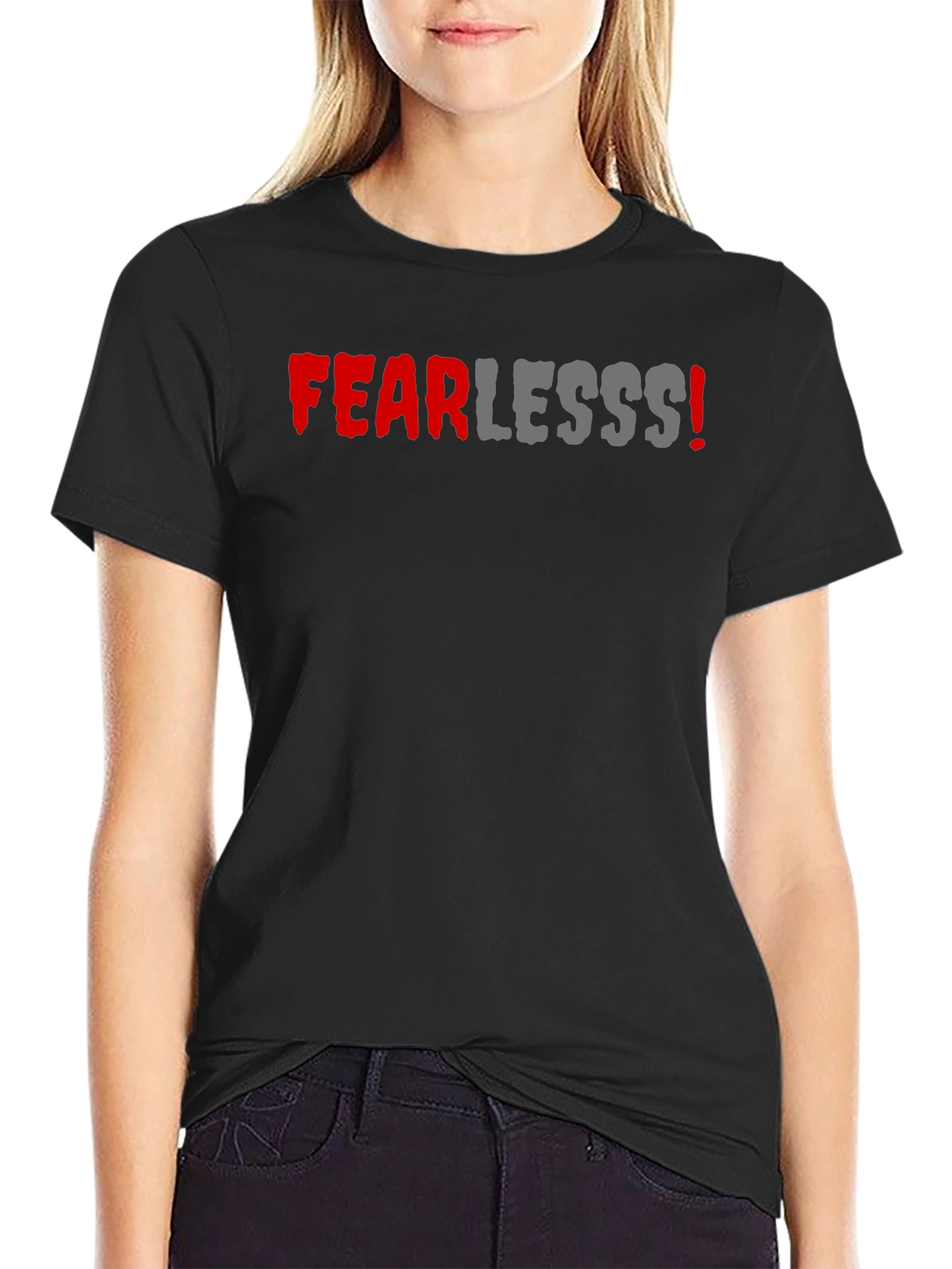 Fearless Statement Tee - Bold Graphic T-Shirt