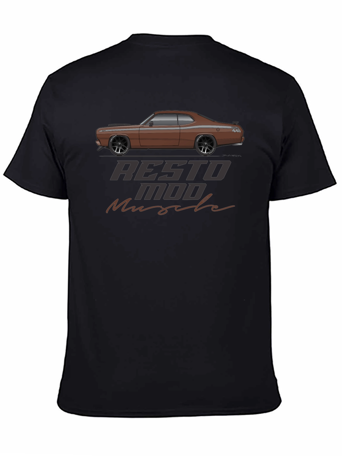 Resto Mod Muscle Car Graphic T-Shirt