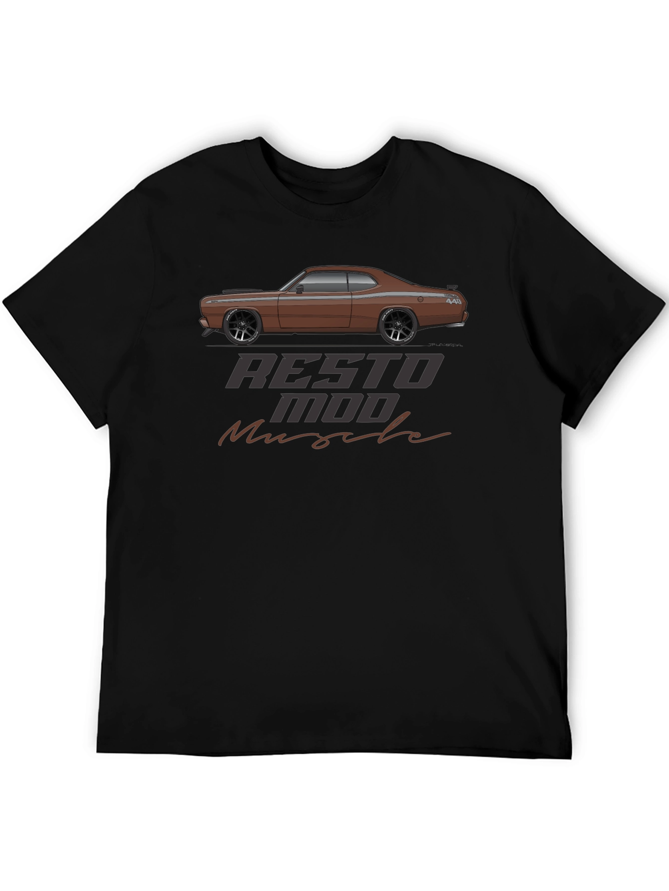 Resto Mod Muscle Car Graphic T-Shirt