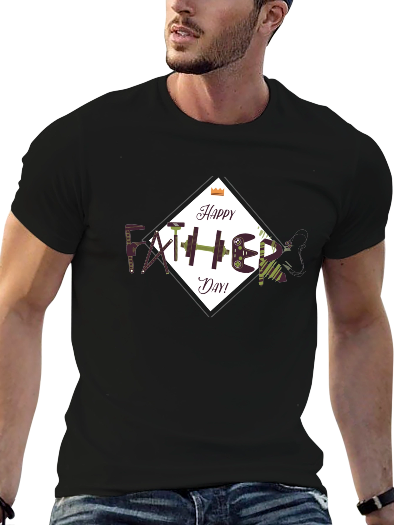 Happy Fathers Day Graphic Tee