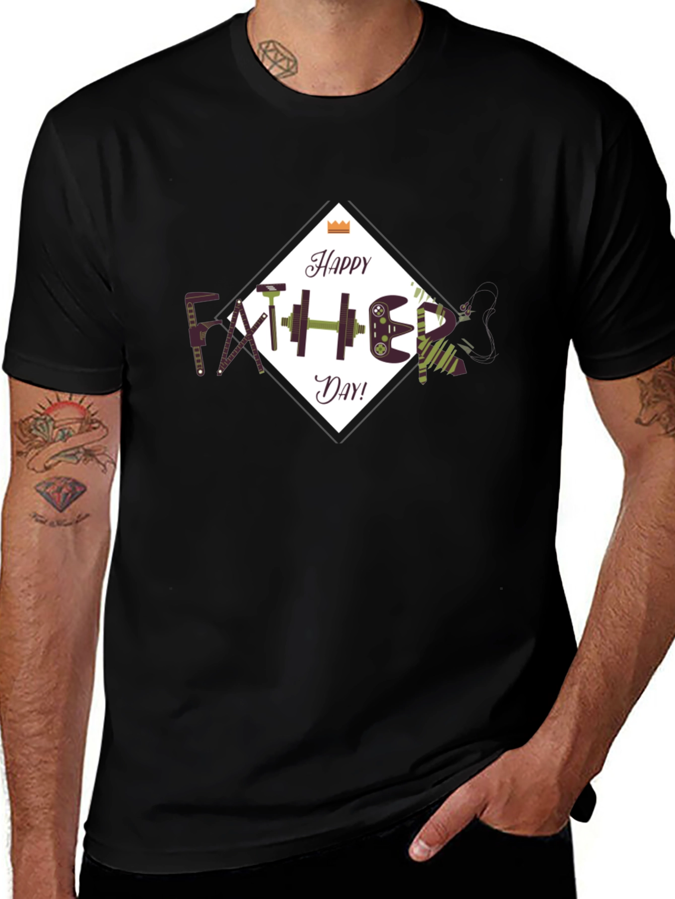 Happy Fathers Day Graphic Tee