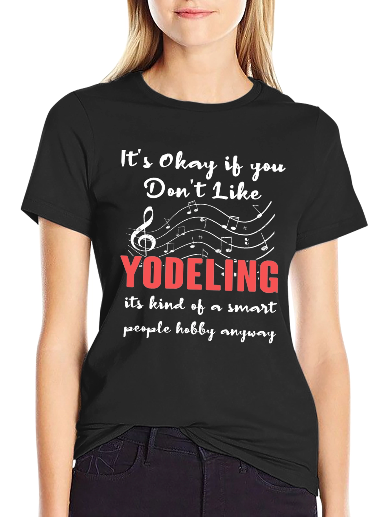 Funny Yodeling T-Shirt - Smart People Hobby Tee