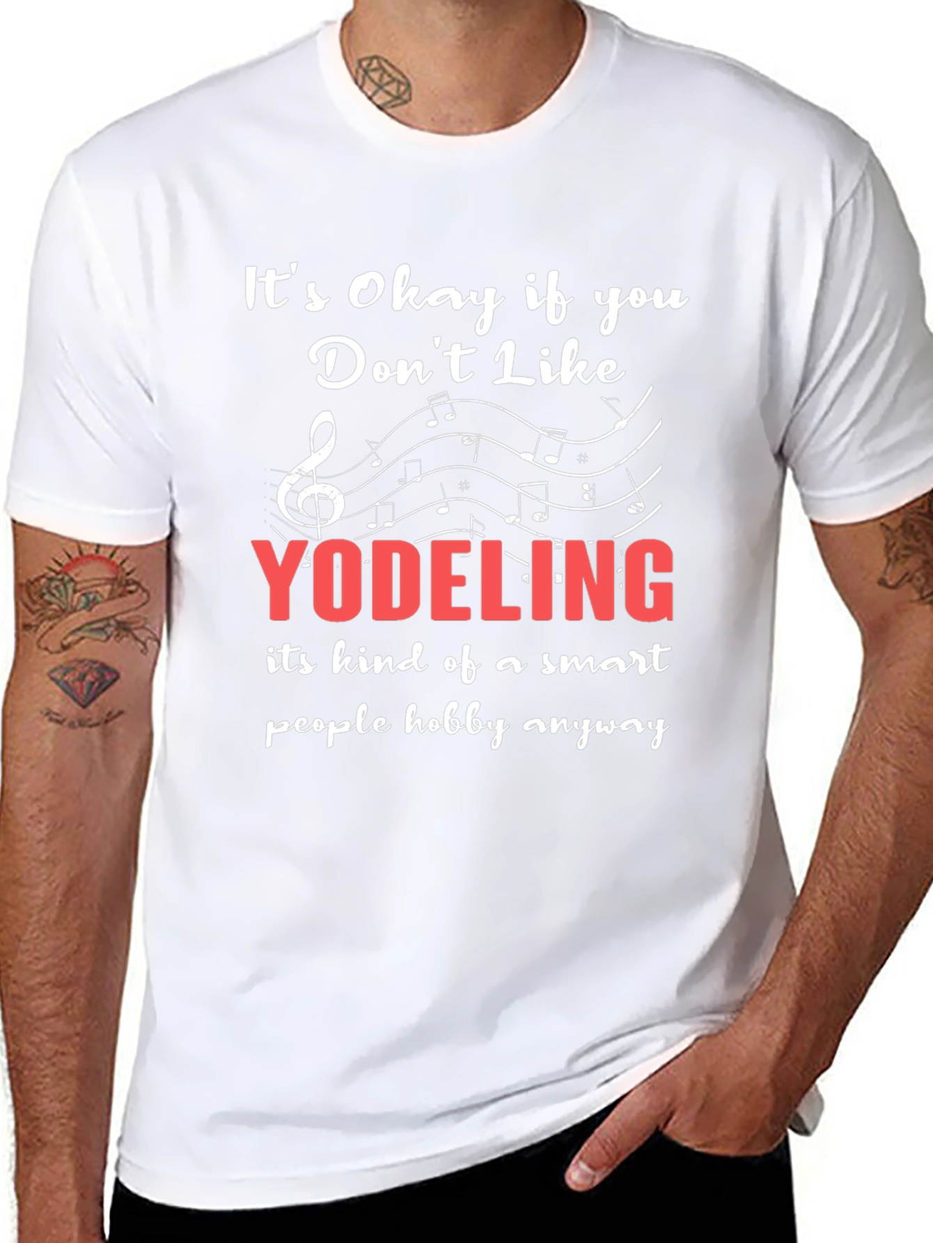 Funny Yodeling T-Shirt - Smart People Hobby Tee