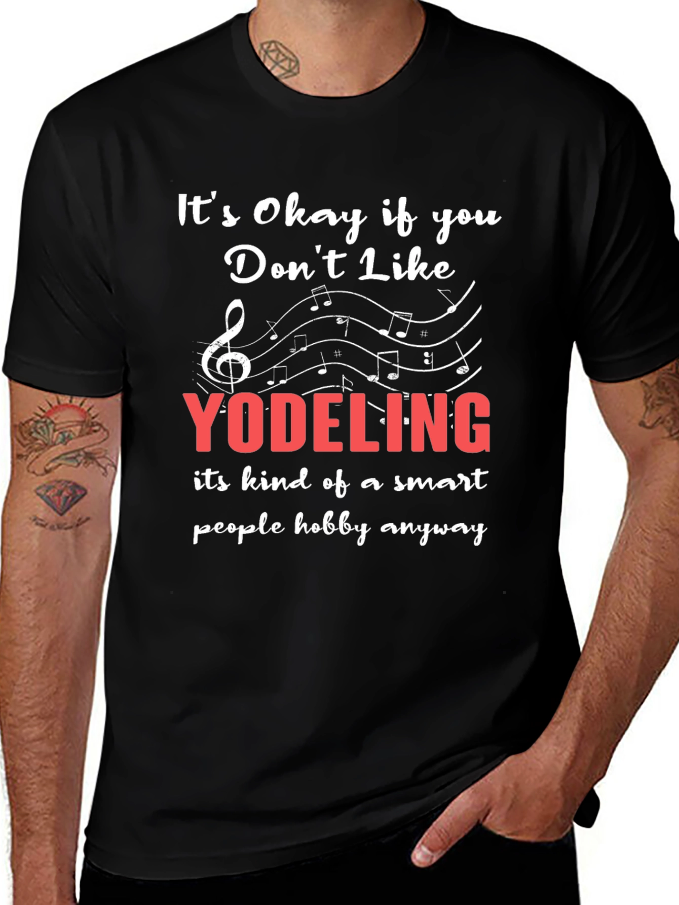 Funny Yodeling T-Shirt - Smart People Hobby Tee