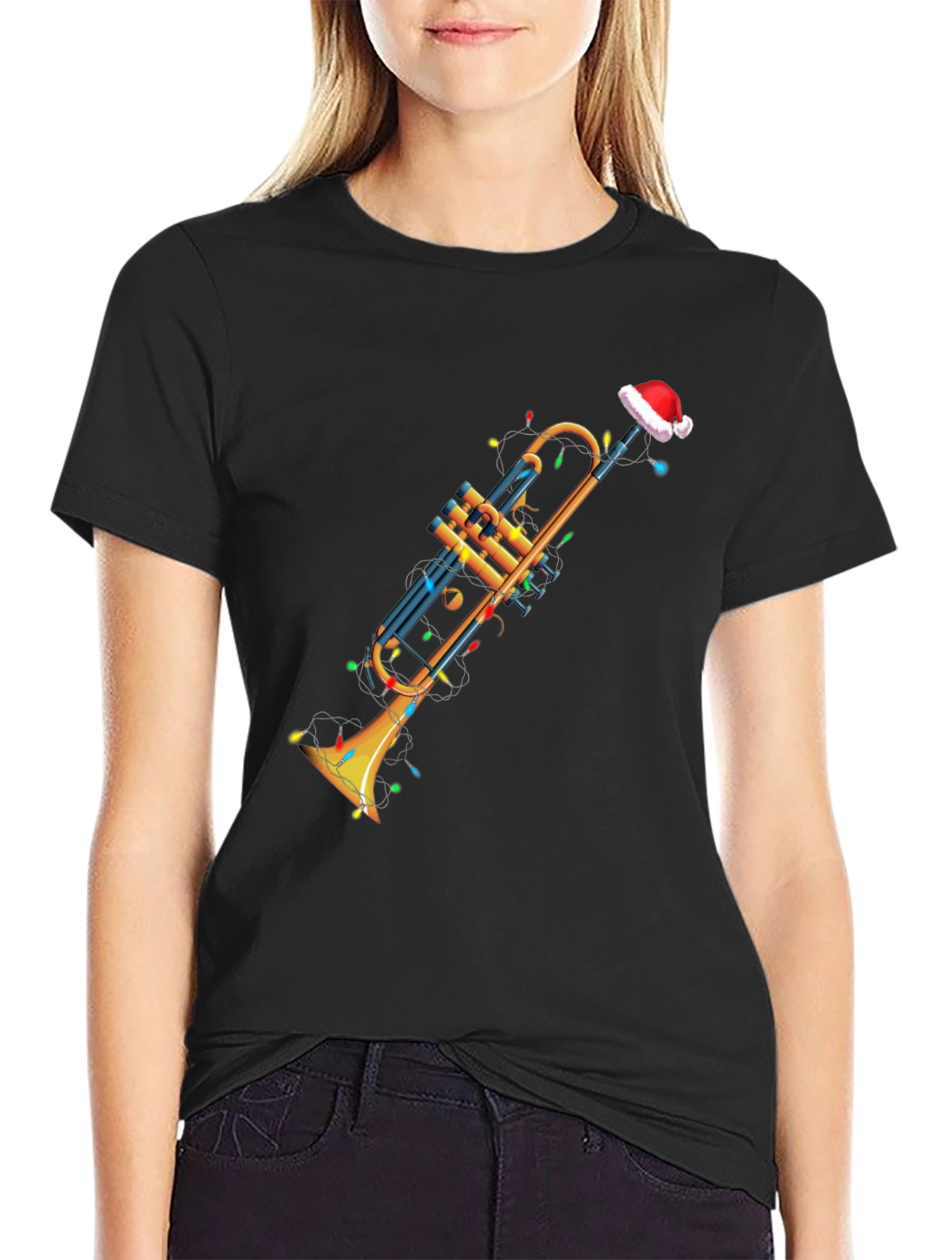 Festive Trumpet Christmas Tee