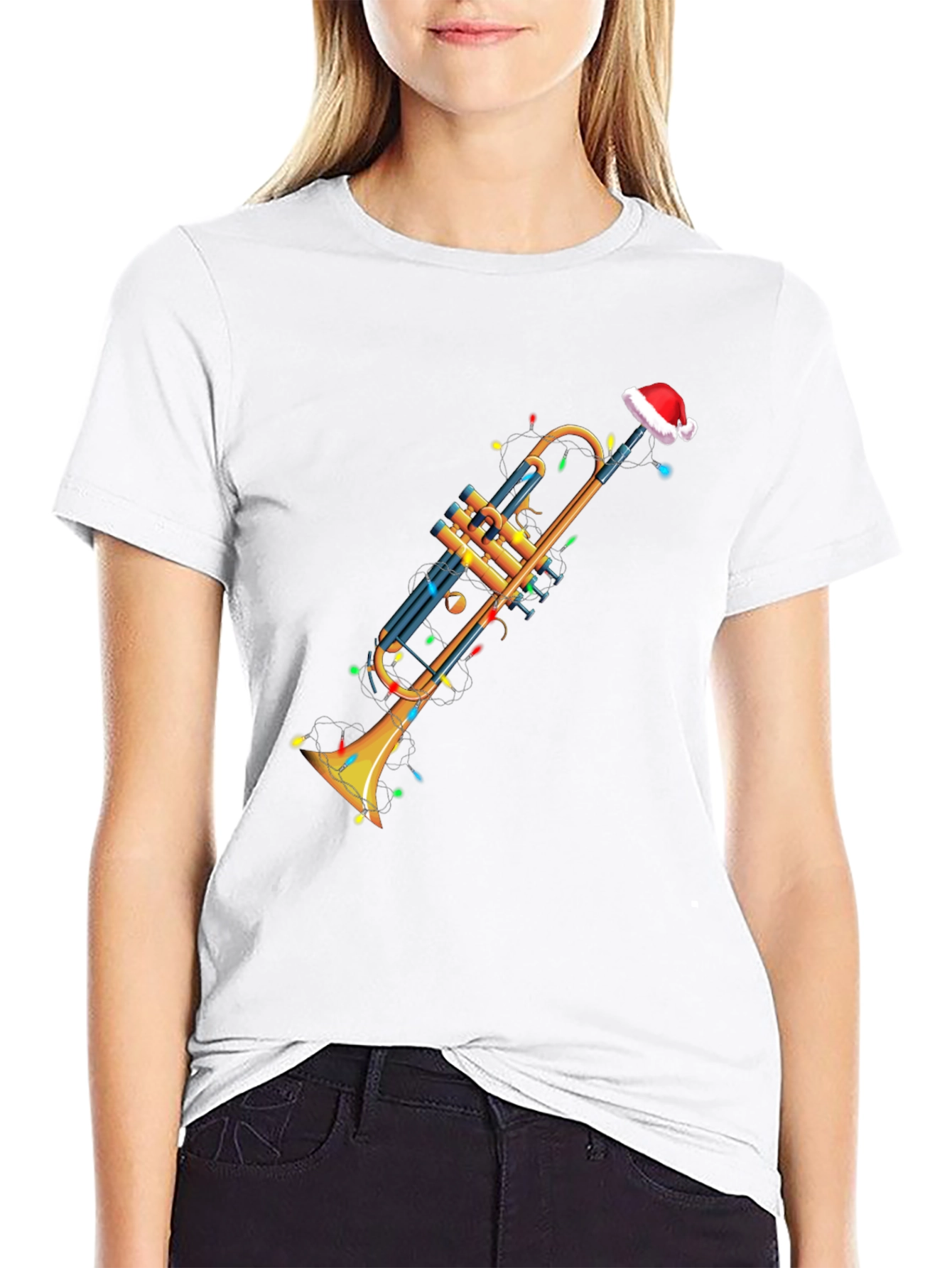 Festive Trumpet Christmas Tee