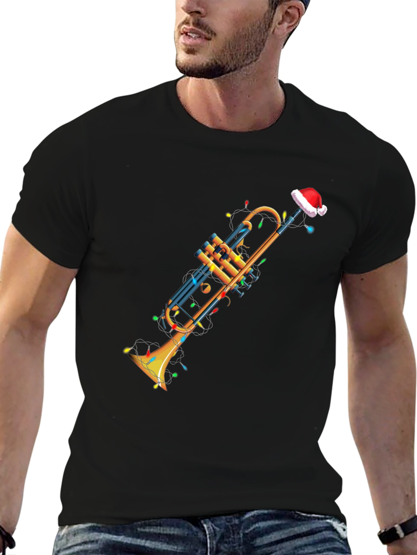 Festive Trumpet Christmas Tee