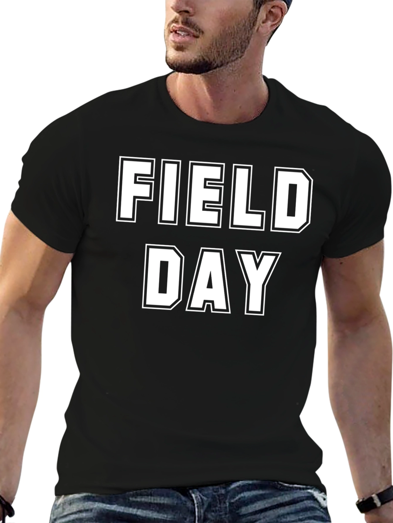 Field Day Graphic Tee - Classic Black T-Shirt