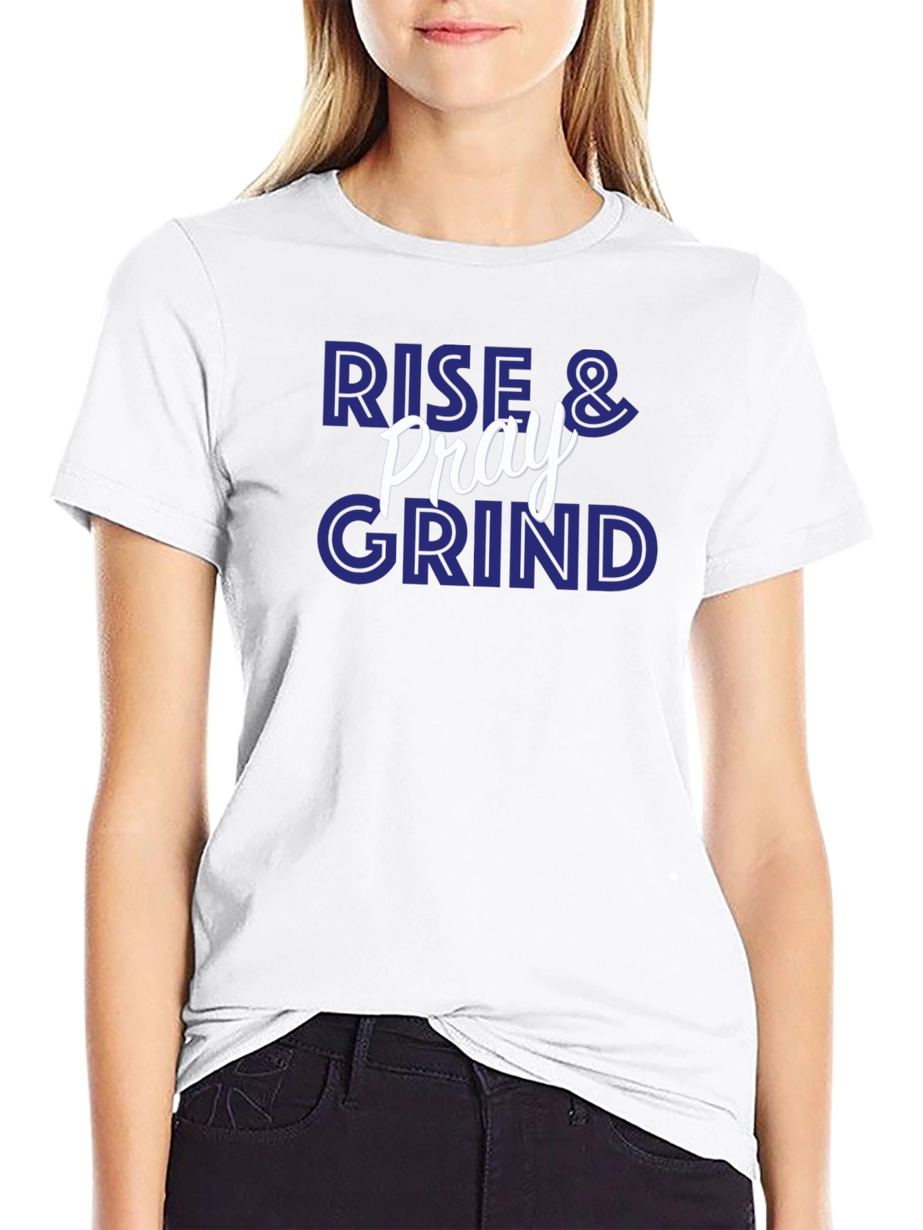 Rise & Pray Grind Graphic T-Shirt