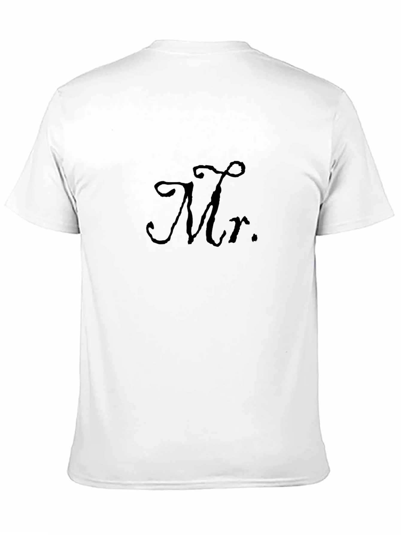 Mr. T-Shirt - Classic Black Tee