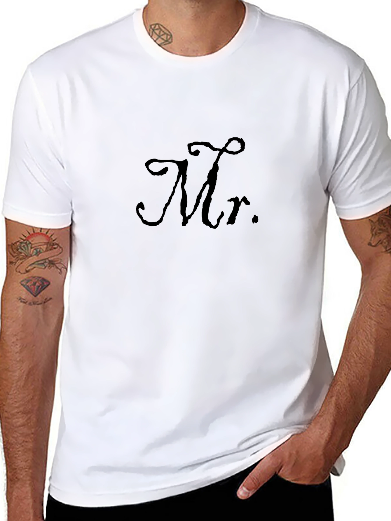 Mr. T-Shirt - Classic Black Tee
