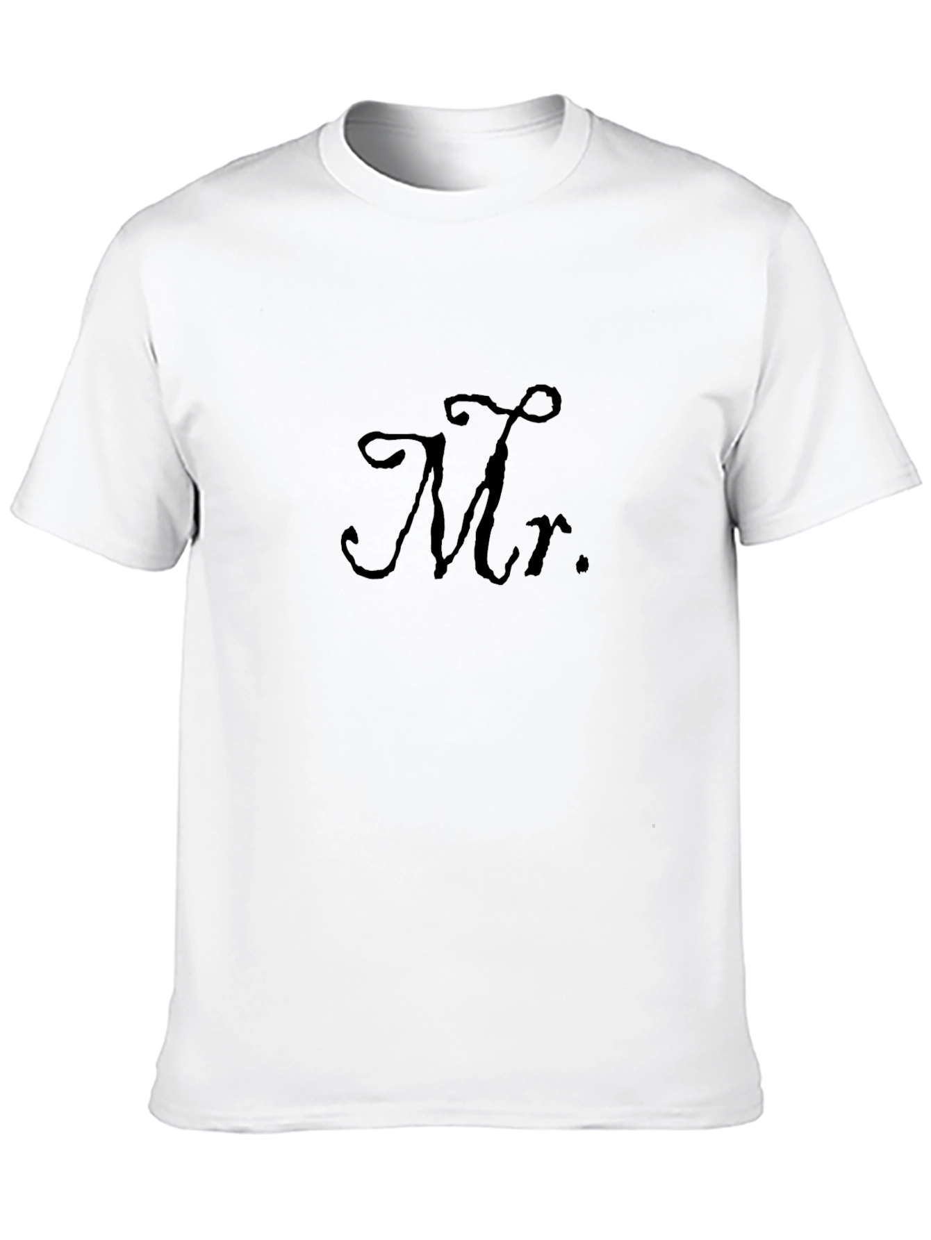 Mr. T-Shirt - Classic Black Tee